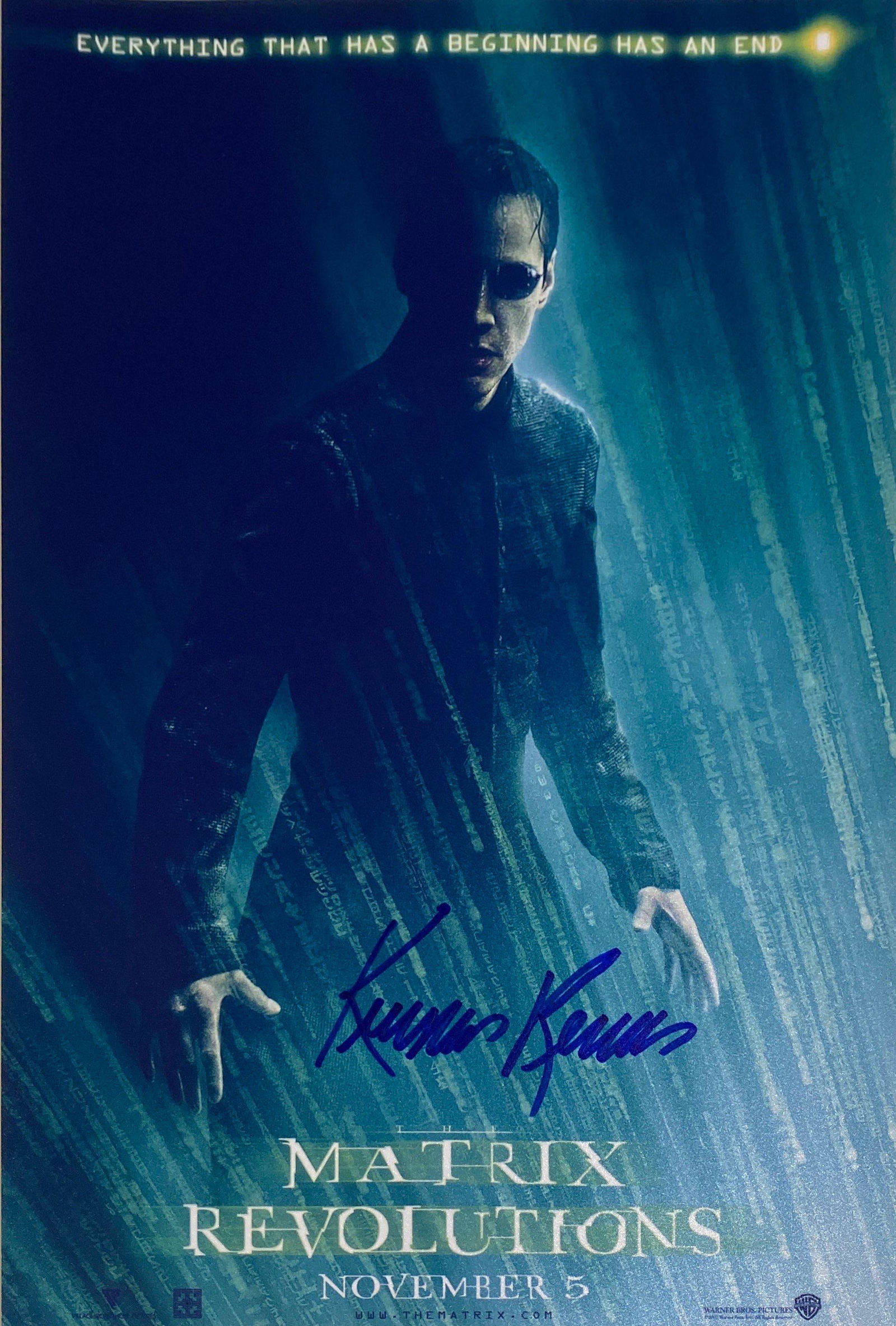 Autograph Signed  Matrix Photo (1 of 1)