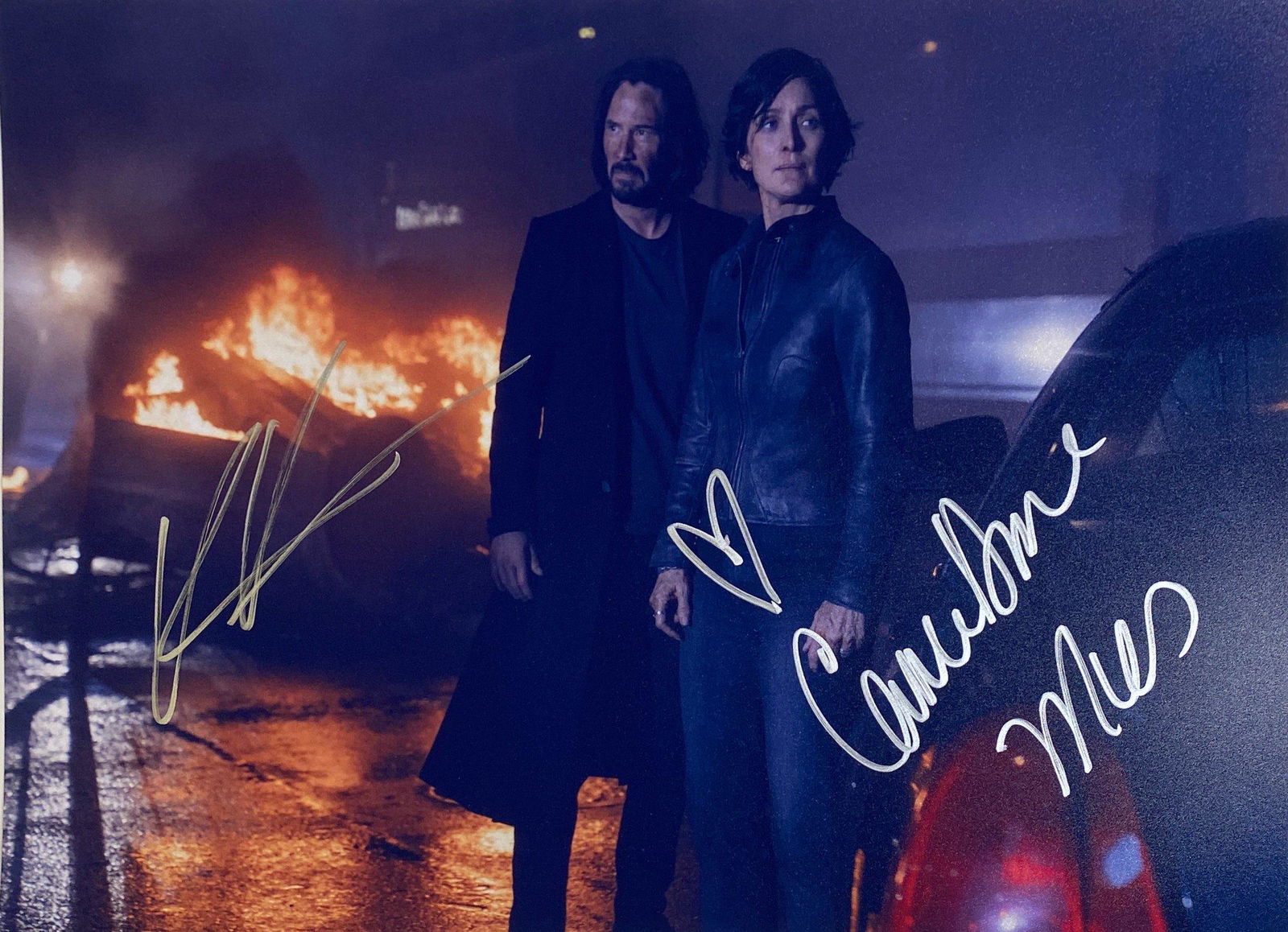 Autograph Signed  Matrix Photo (1 of 1)
