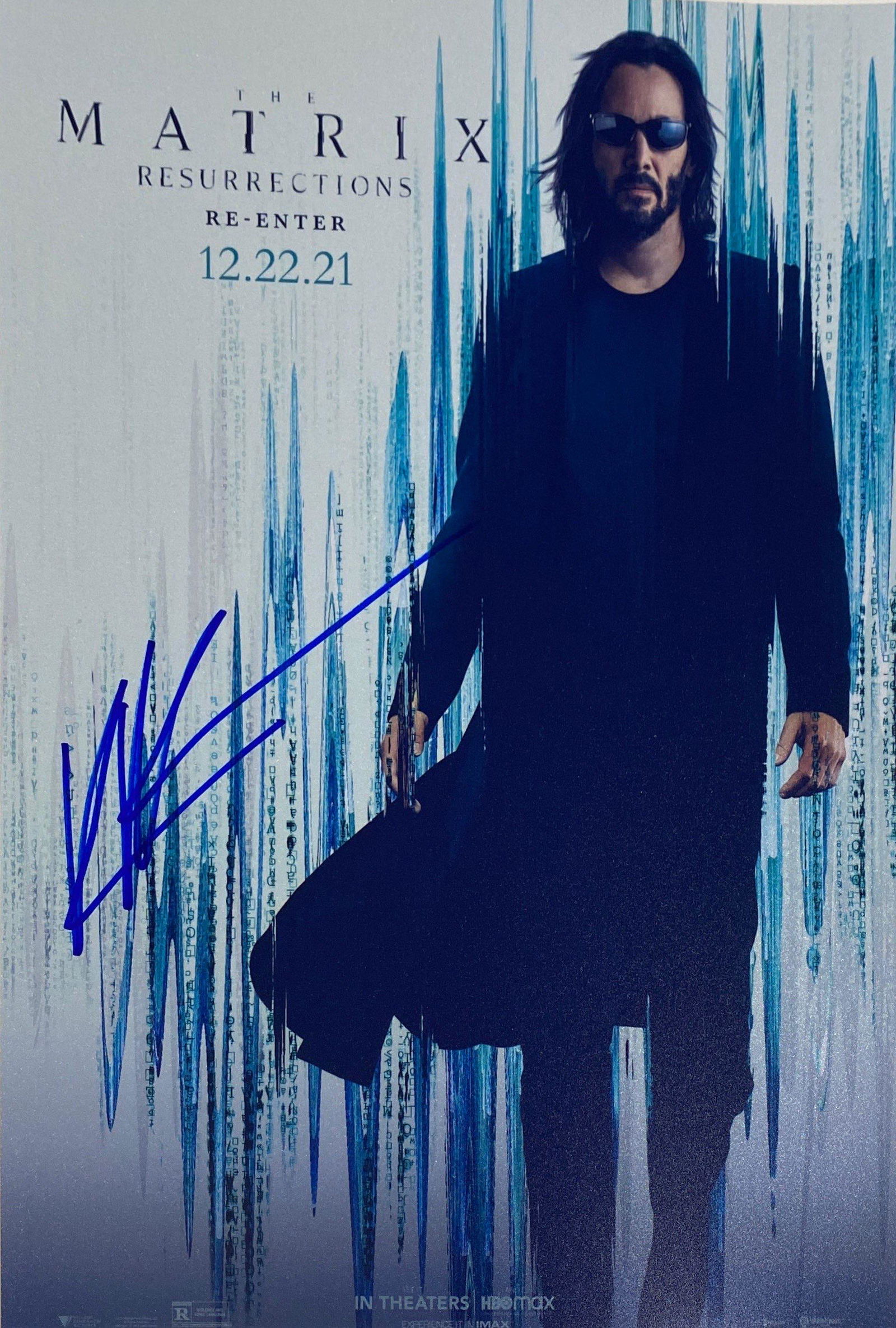 Autograph Signed  Matrix Photo (1 of 1)