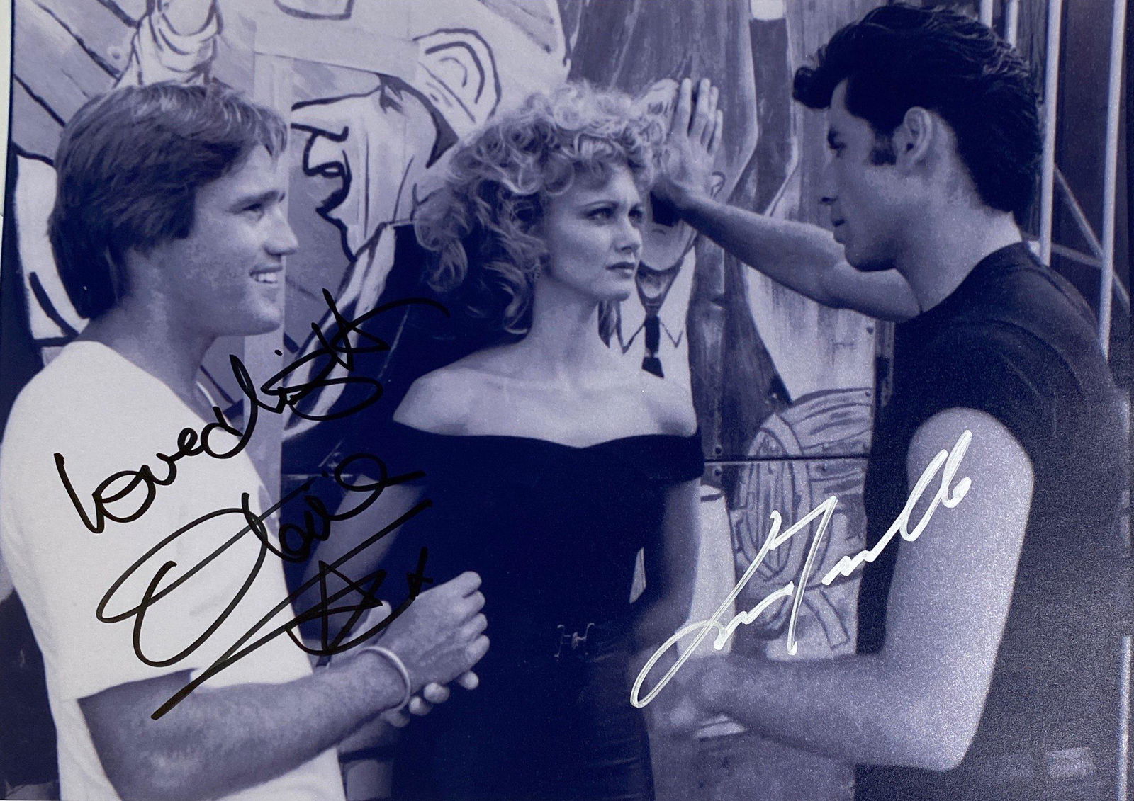 Autograph Signed  Grease Photo (1 of 1)