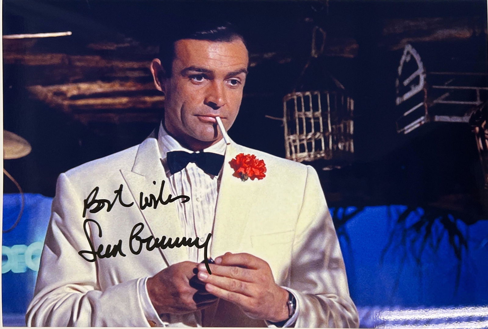 Autograph Signed  James Bond 007 Photo (1 of 1)