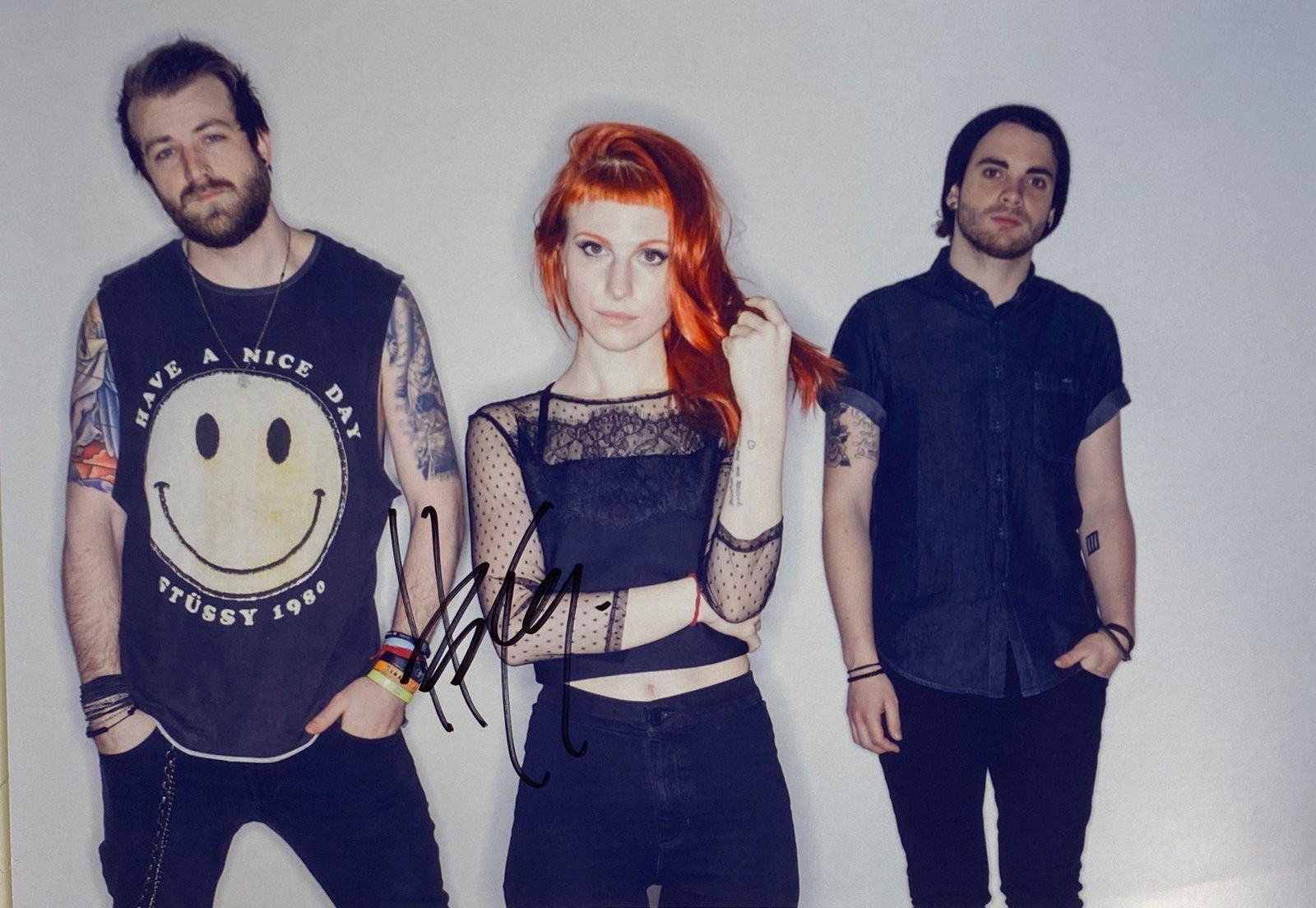 Autograph Signed  Paramore Photo (1 of 1)