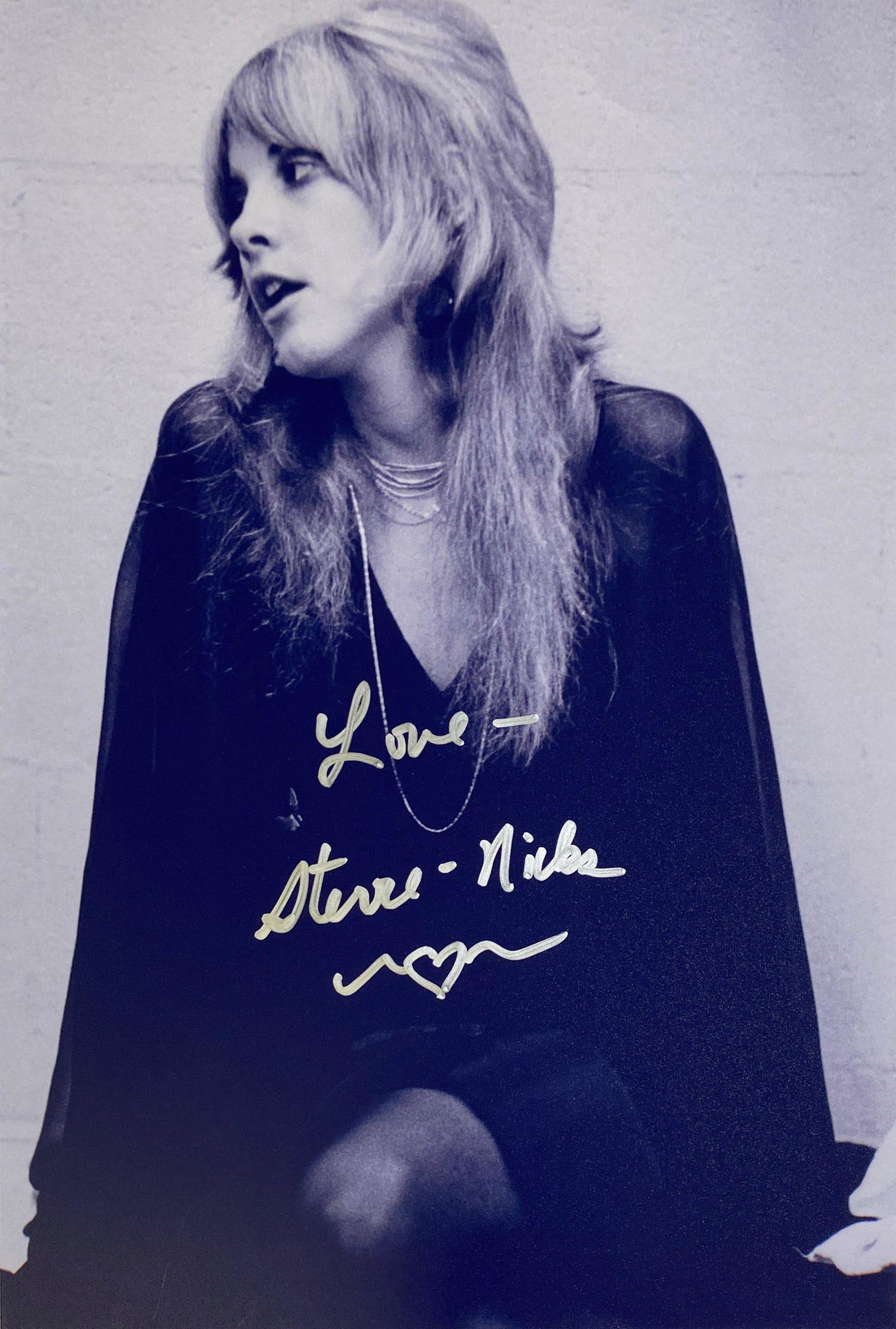 Autograph Signed  Stevie Nicks Photo (1 of 1)