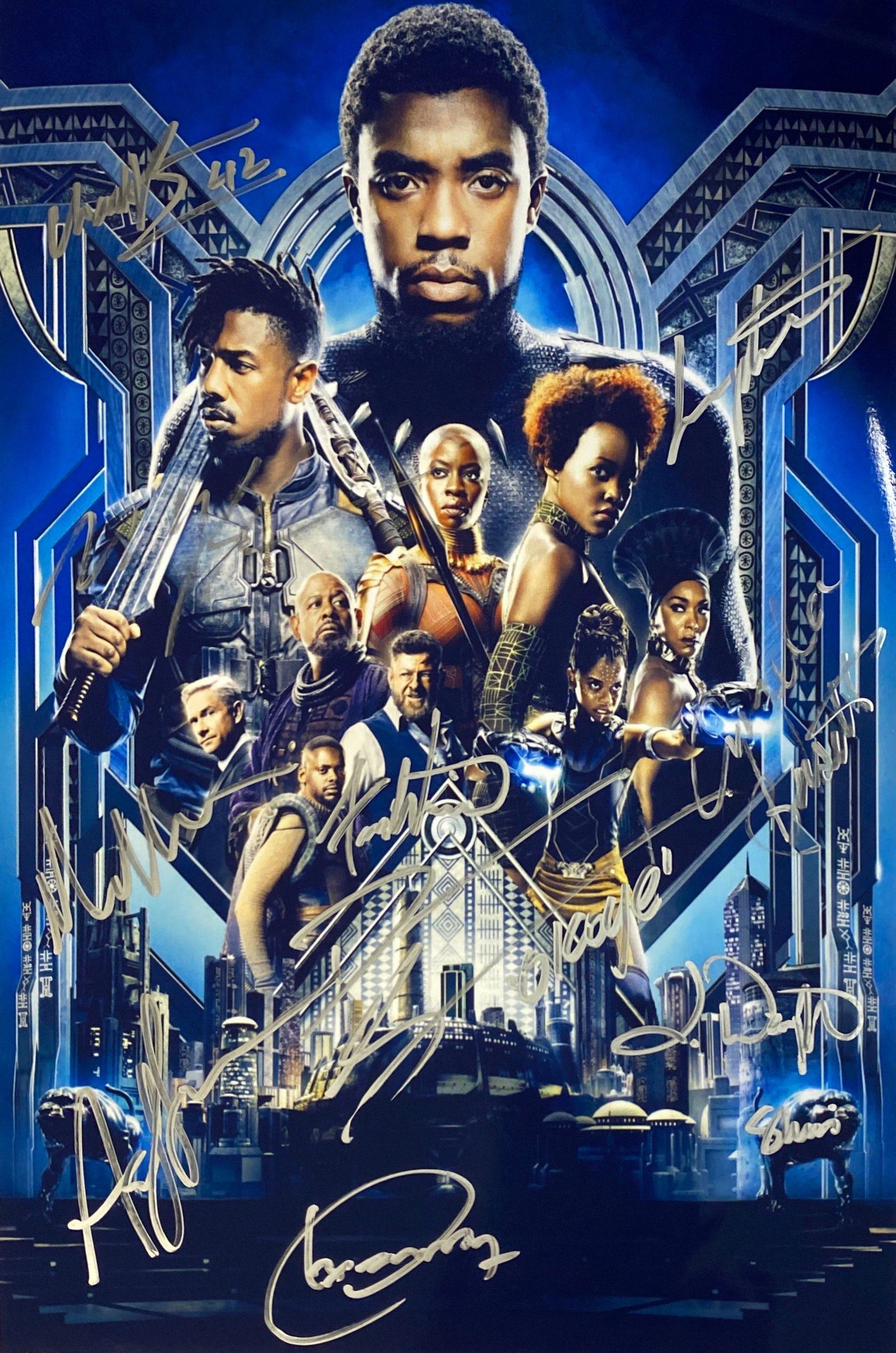 Autograph Signed Black Panthers Photo (1 of 1)