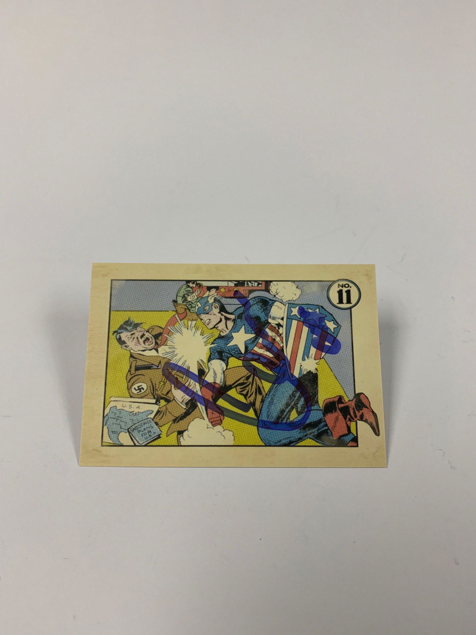 Autograph Avnegers SHIELD Card Chris Evans (1 of 1)