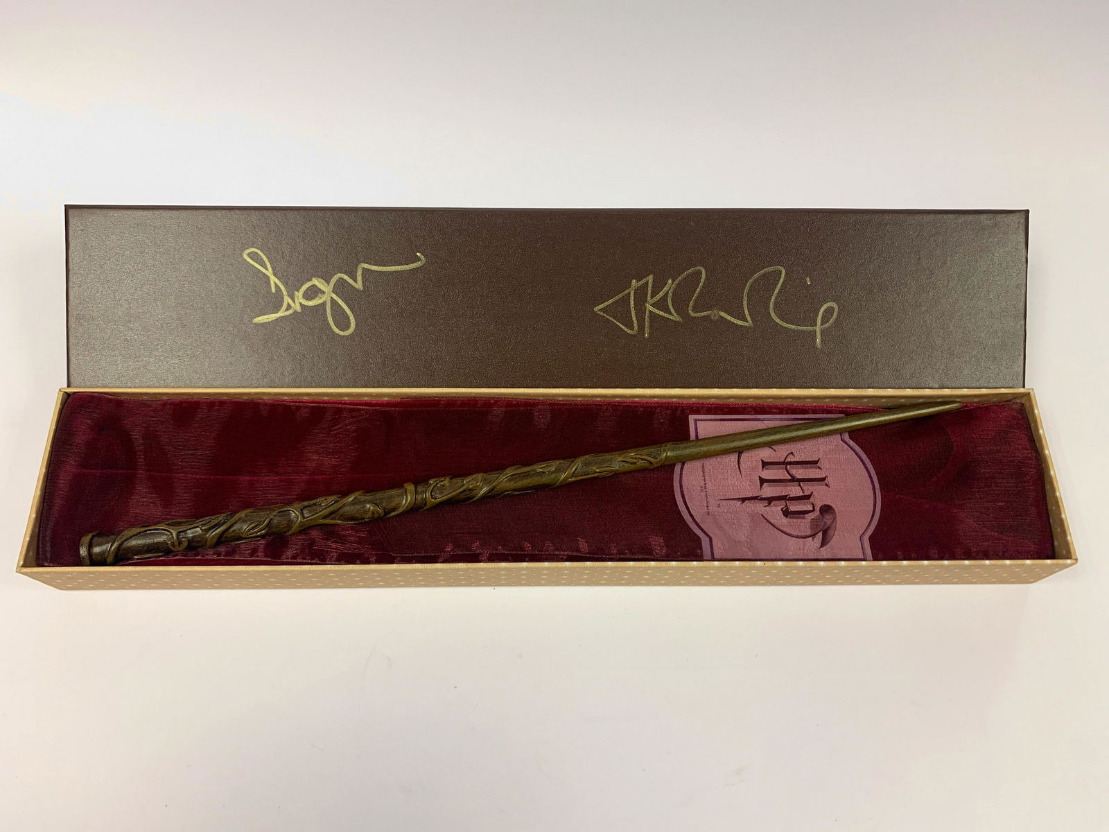 Autograph Harry Potter Emma Watson JK Wand (1 of 1)
