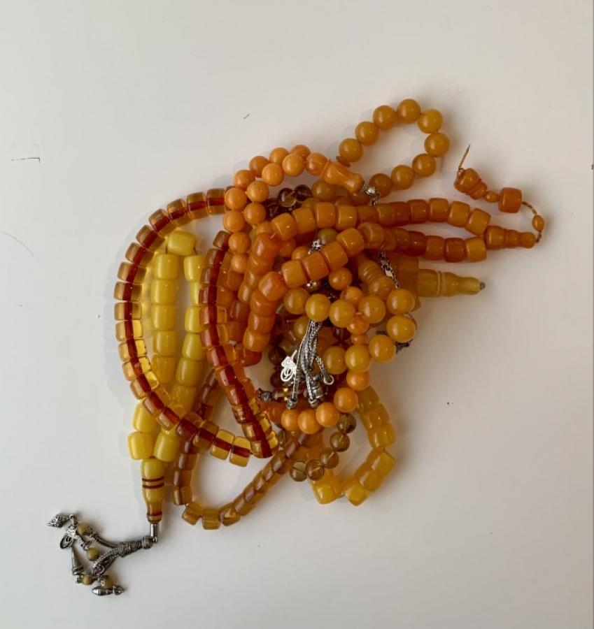8 Bakelite Islamic Prayer Beads Rosaries (Tashbih) (1 of 5)
