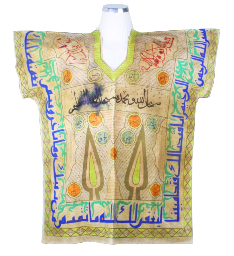 Elaborately decorated Talismanic shirt (1 of 9)