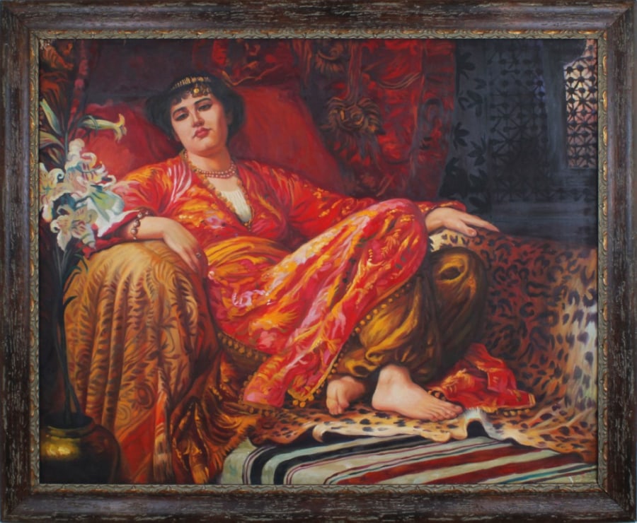 A painting called Leila (1 of 3)