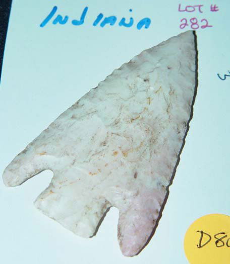 Lost Lake Arrowhead 3 Inch: 3" Lost Lake(?) point. Not sure if this is lost lake area, you decide.