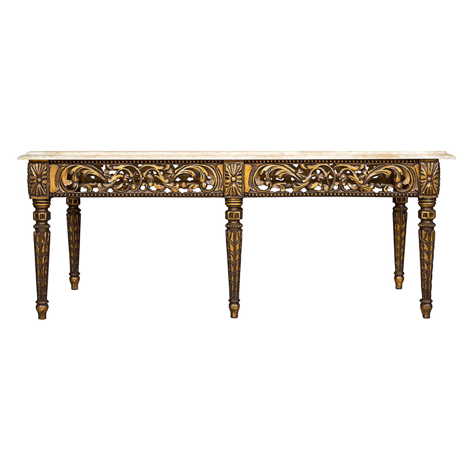 A 19th century French Louis XVI style coffee table. (1 of 1)