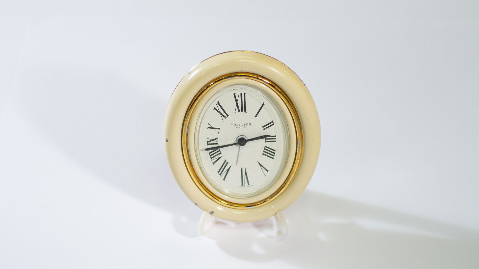 Vintage cartier desk clock clearance