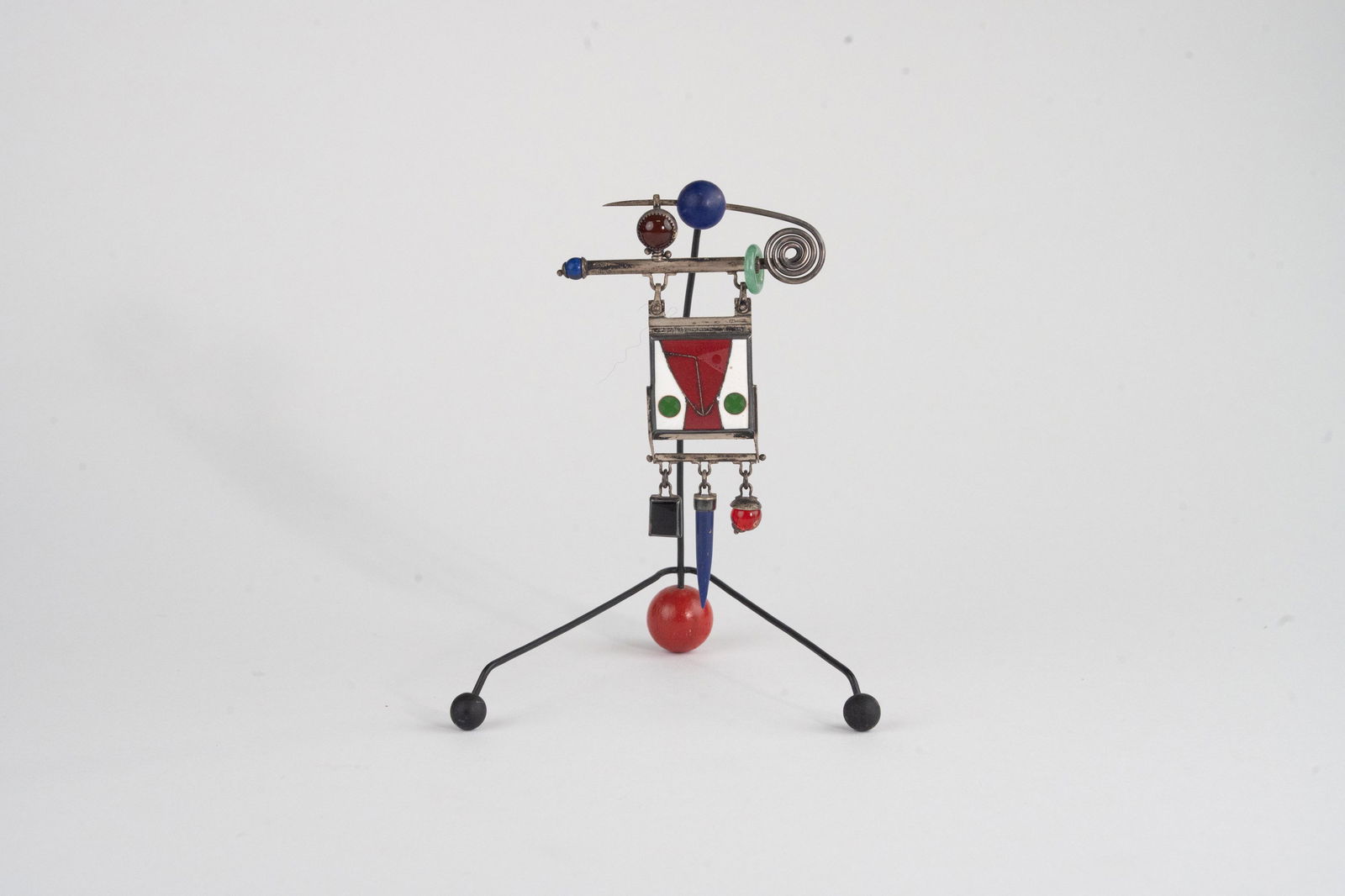 Heinz Brummel Enamel Brooch with Base (1 of 2)