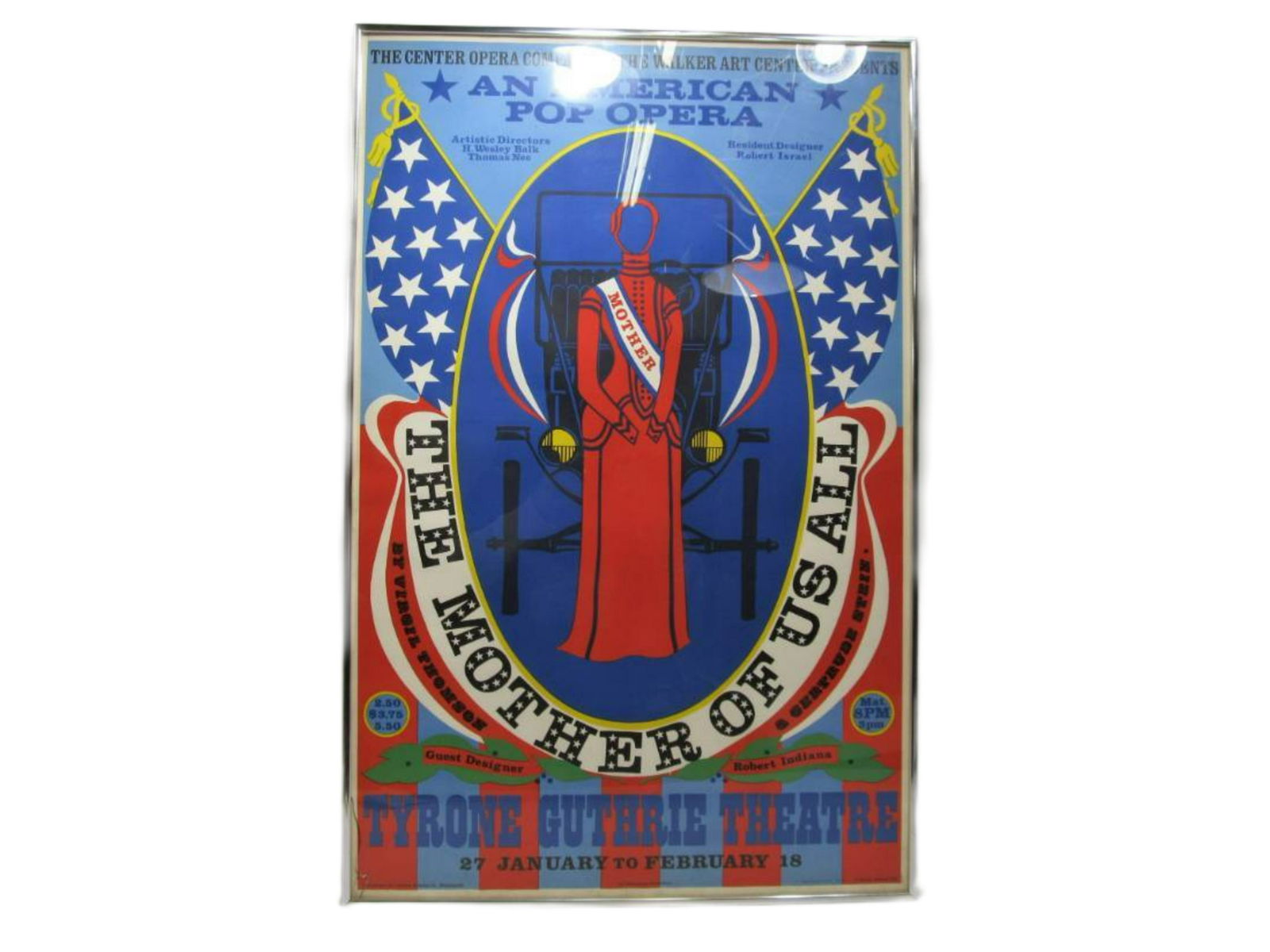 Mid Century~ Robert Indiana~ The Mother of Us All Poster (1 of 12)