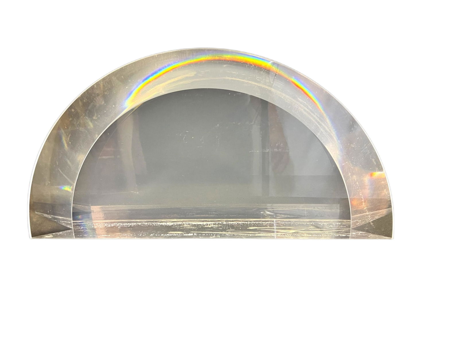 Vintage Acrylic Arch Sculpture in the Style of Alesia Tasca. (1 of 4)