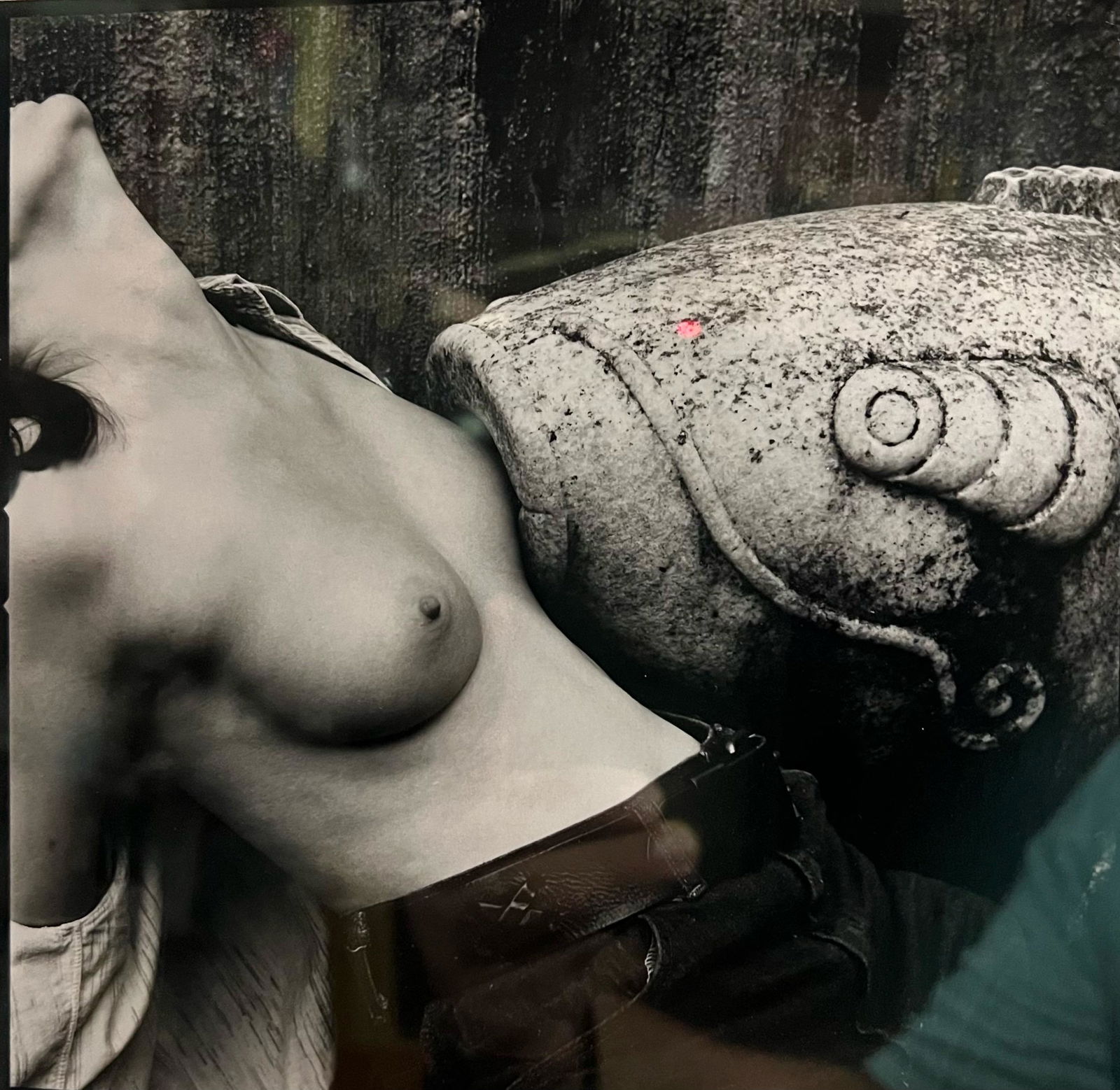 Mid Century Topless Photo~ Signed & Dated. (1 of 4)