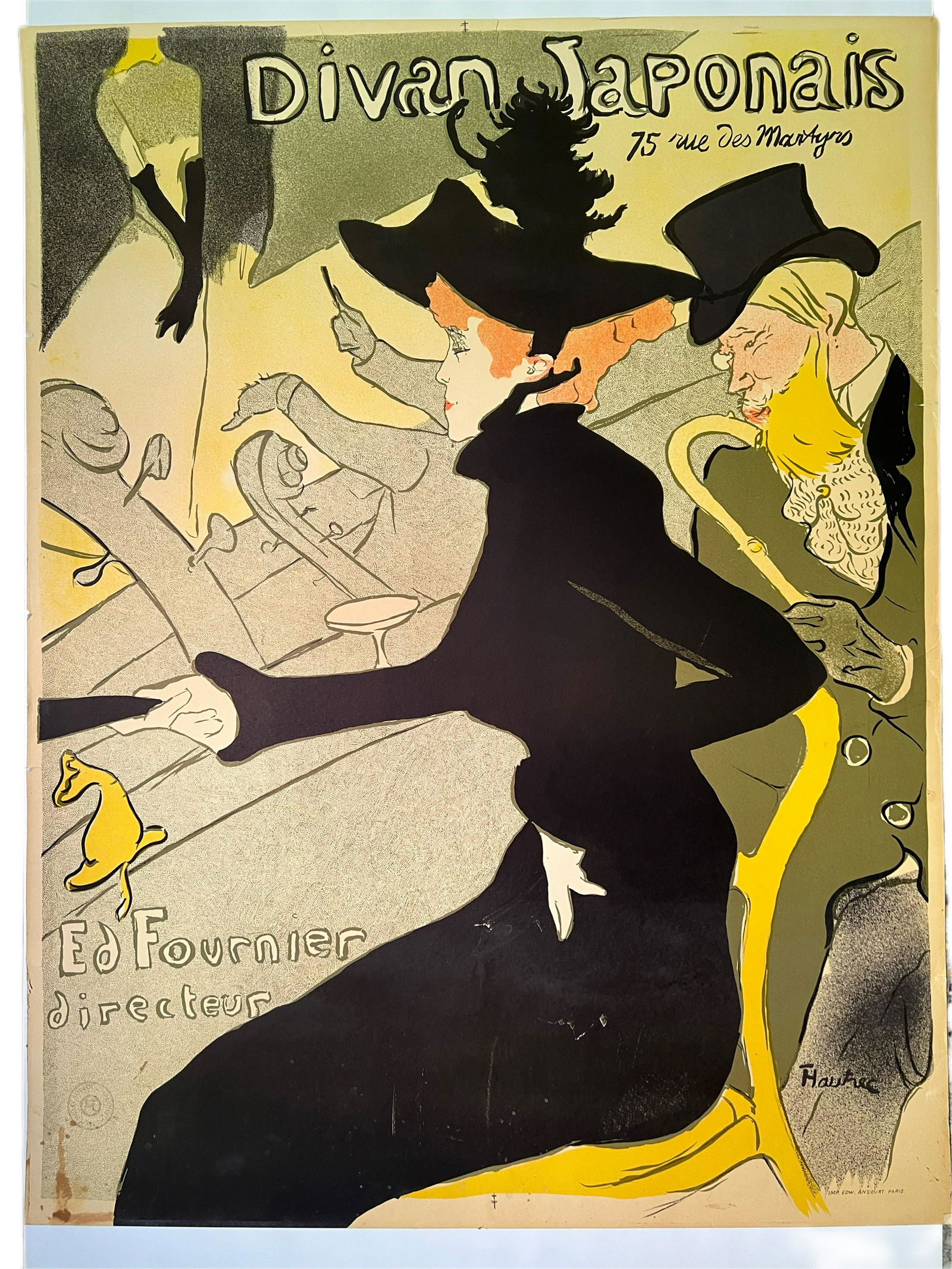 Henri de Toulouse-Lautrec, Divan Japonais, Lithograph~ (1 of 6)