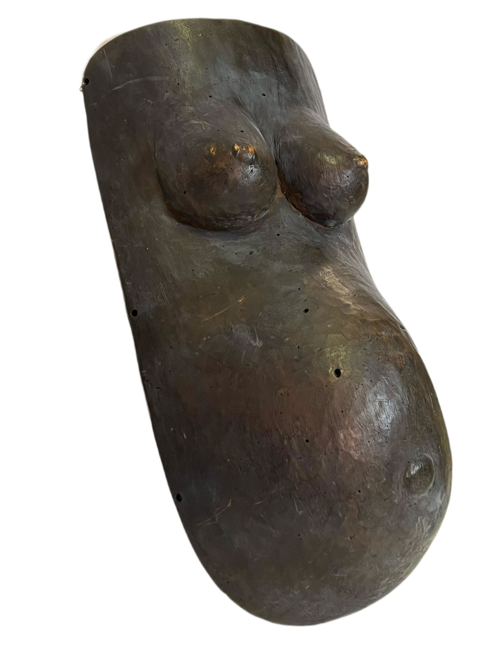 African Makonde Wood Carved Body Mask (1 of 3)