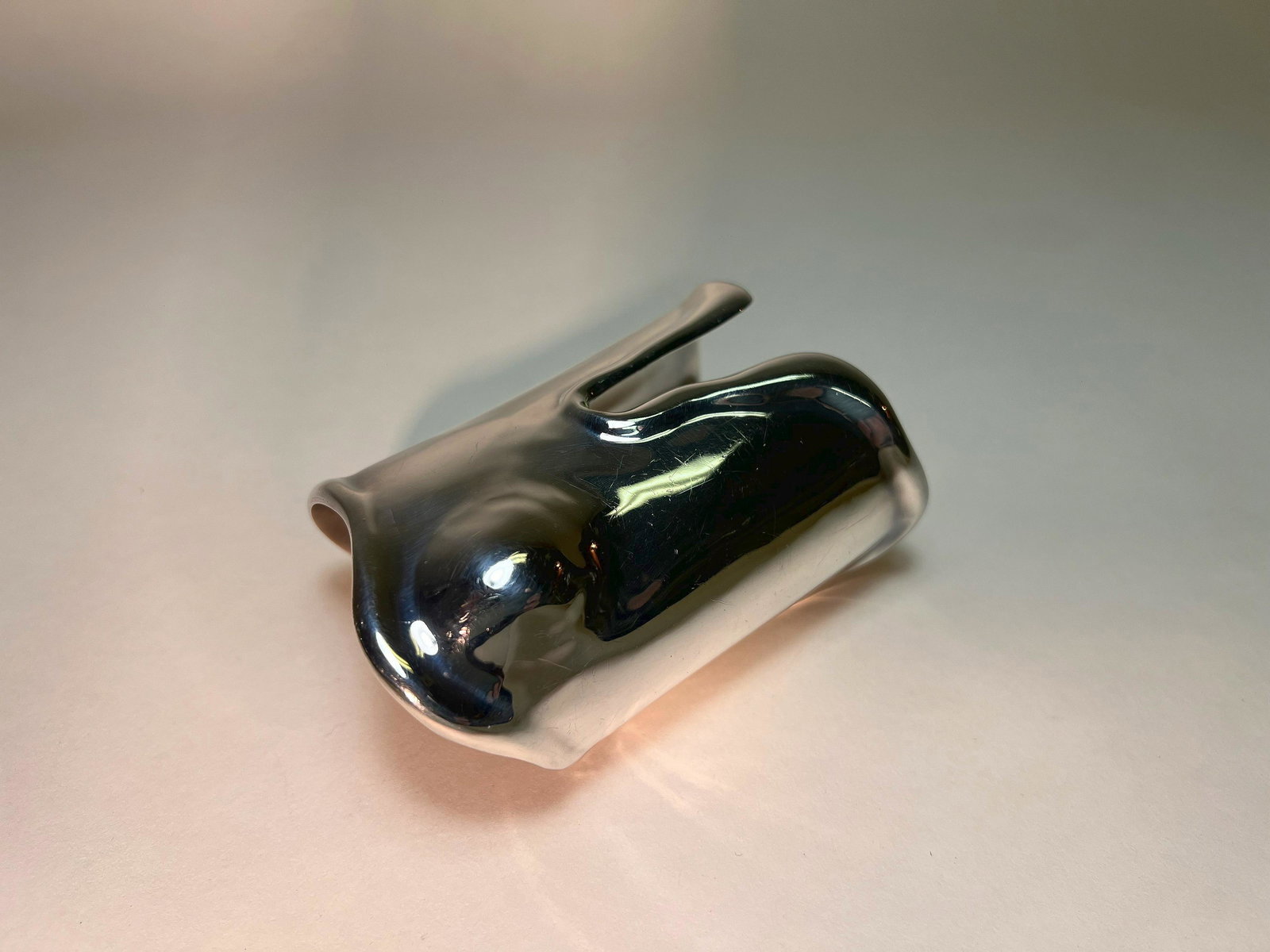 Vintage Taxco Modernist Cuff Bracelet- In the style of Elsa Peretti (1 of 10)