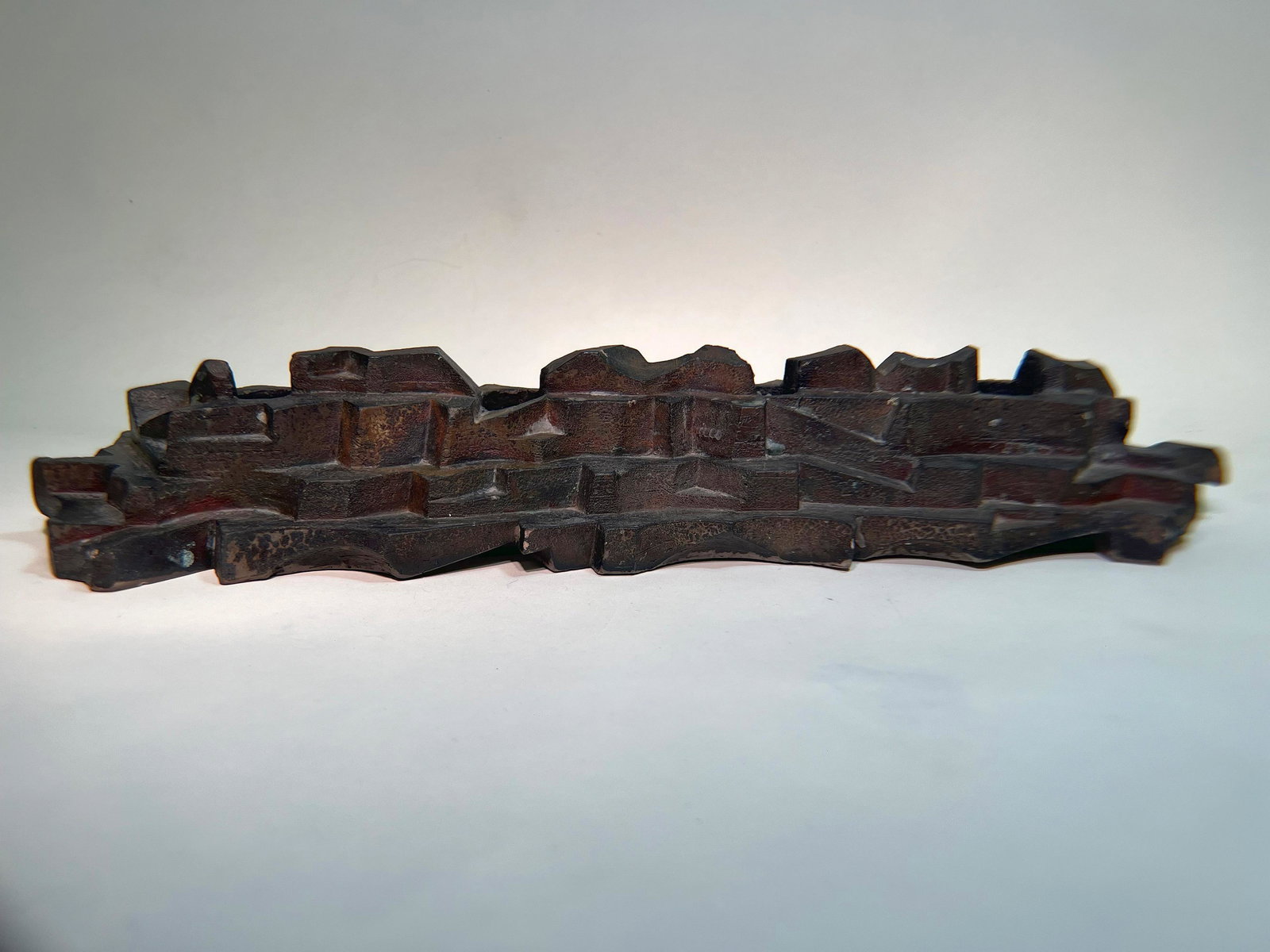 Deb LeAir~ Brutalist Candelabra/ Candle Holder~ Signed (1 of 12)