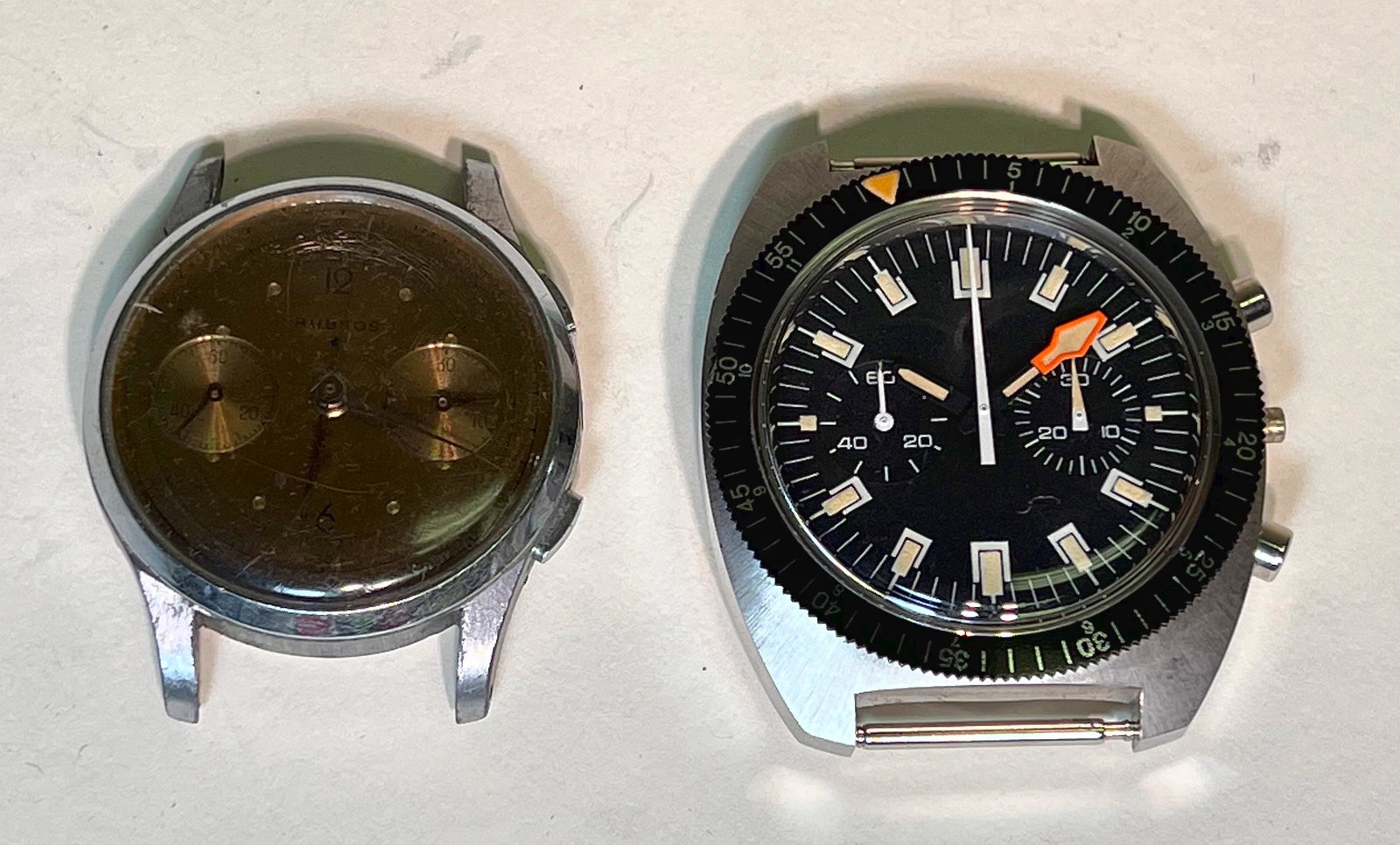 Vintage Collection of Chronograph Watches for Repair/ Parts (1 of 8)