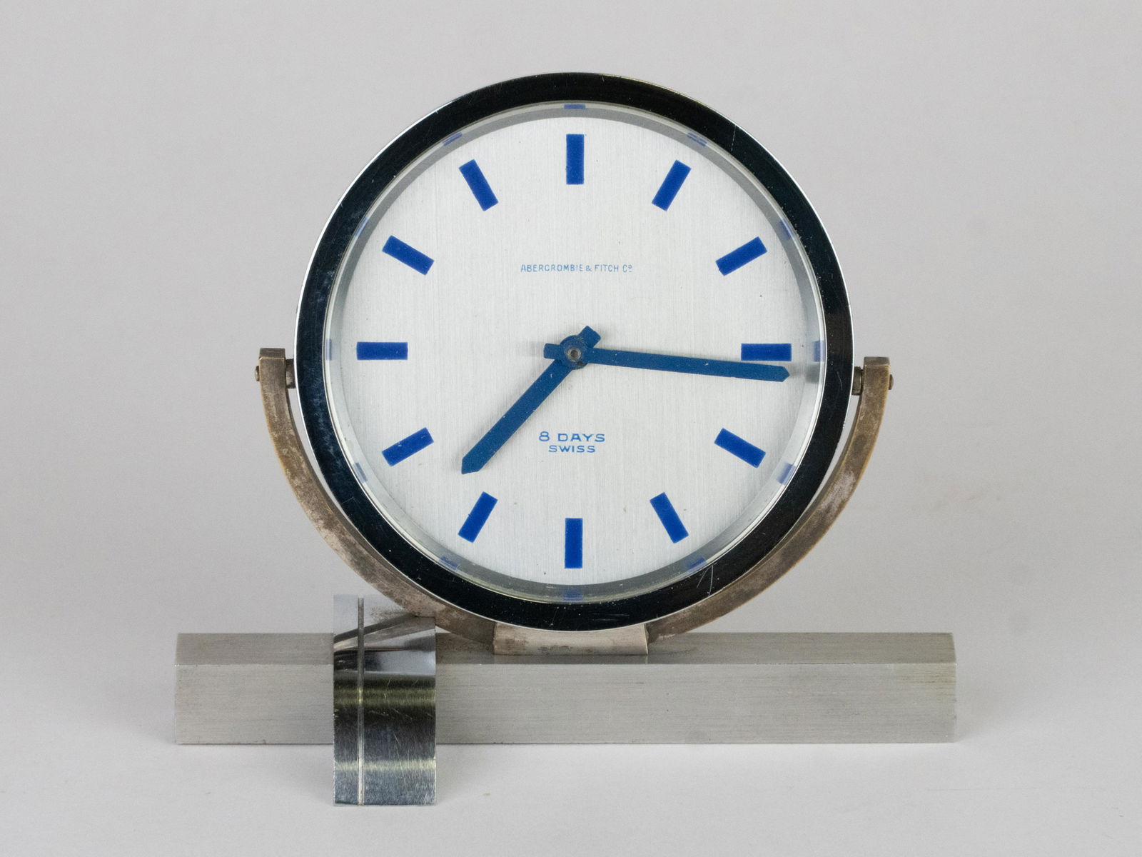 Abercrombie & Fitch~ Art Deco/ Machine Age 8 Day Clock (1 of 5)