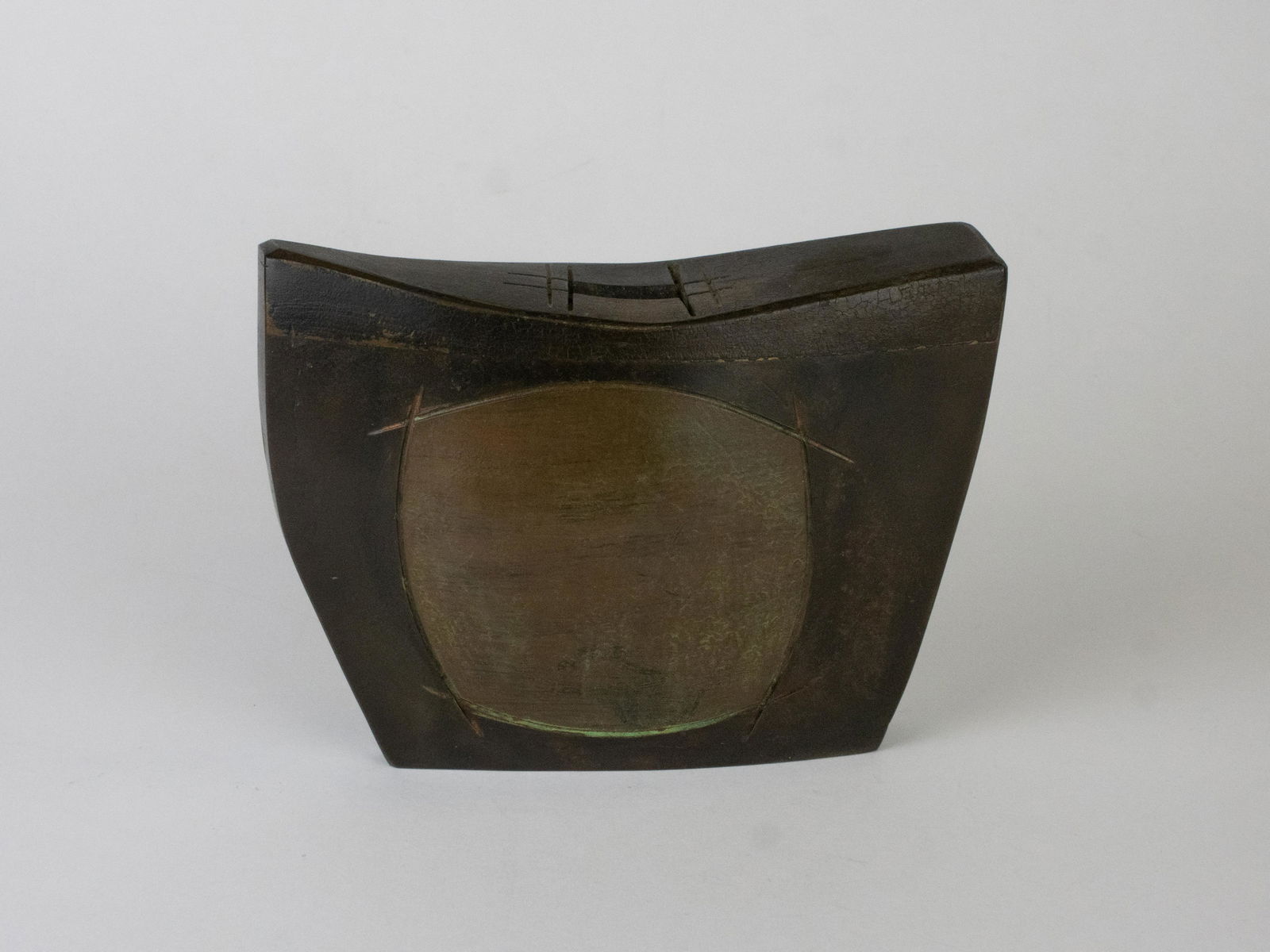 Vintage Japanese Bronze Vase. 20th. Century~ Modern Design (1 of 4)