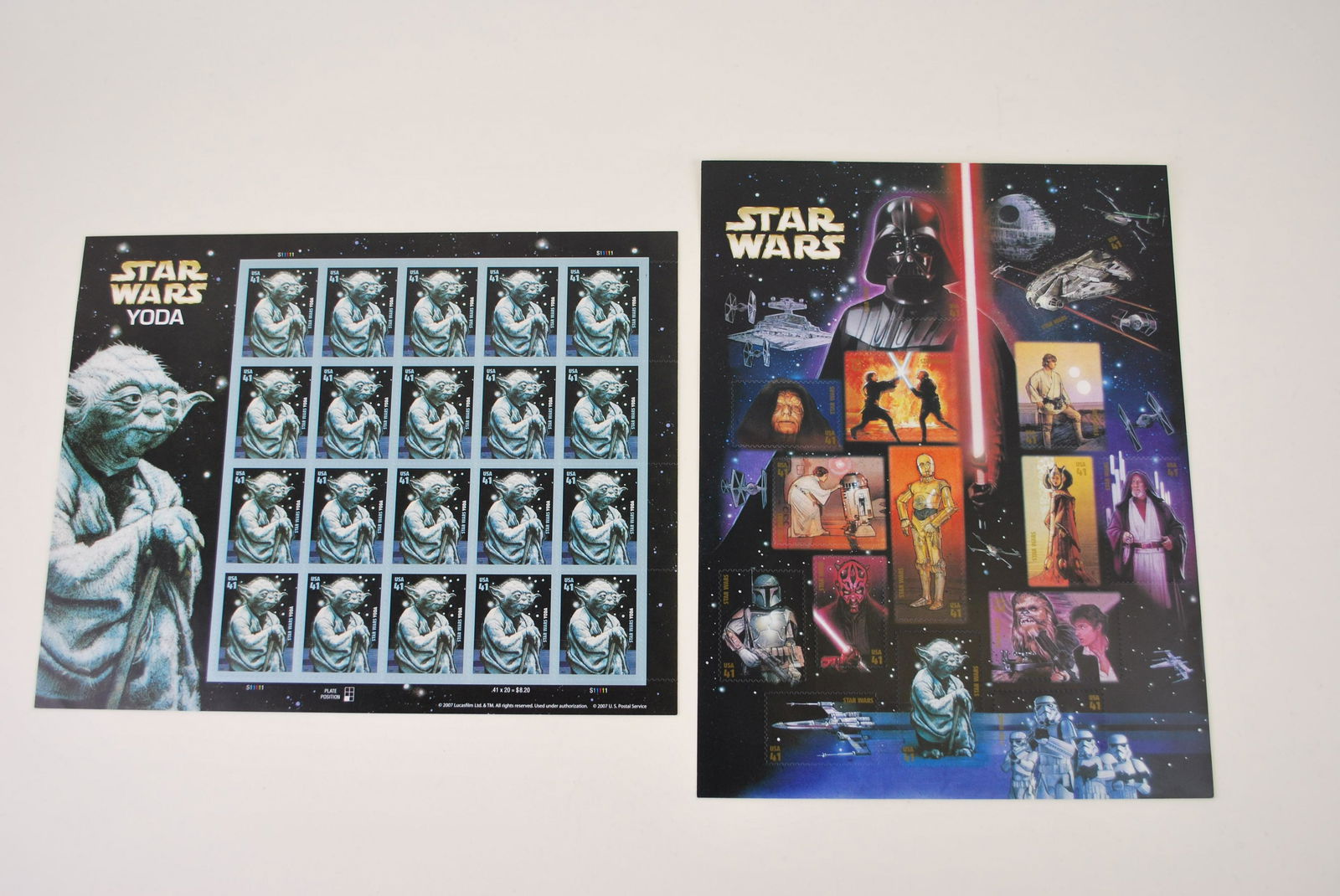 Star Wars Postage Stamps~ Two Sheets (1 of 6)