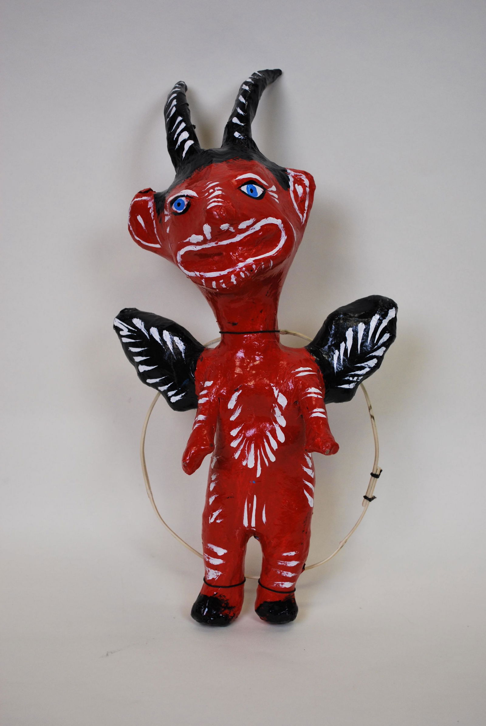 Mexican Folk Art~ Paper Mache Judas~ Demon/ Devil Sculpture (1 of 3)