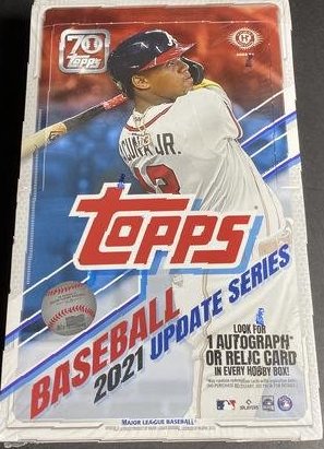 2021 Topps Baseball Updated Series sealed box set. (1 of 4)
