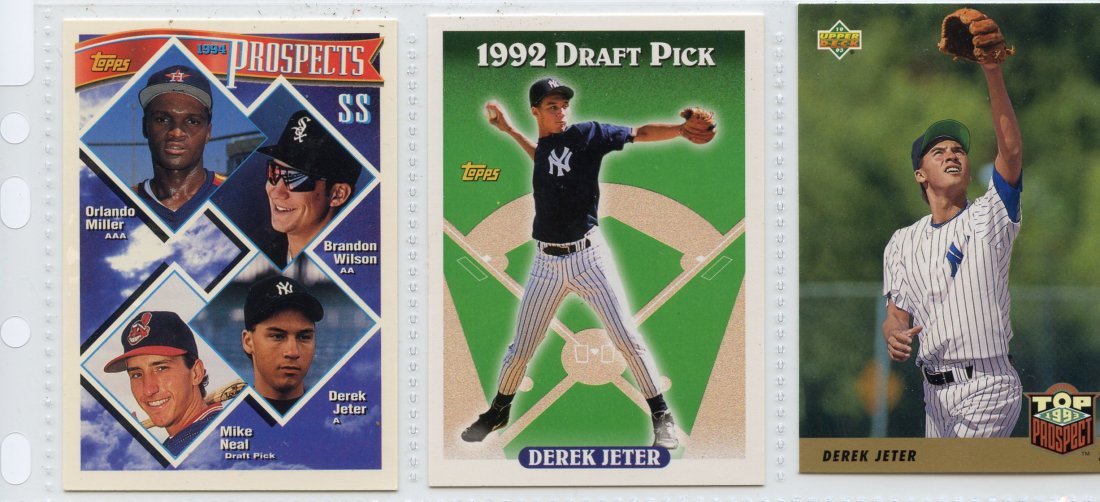 Rookie Derek Jeter Lot (1 of 2)