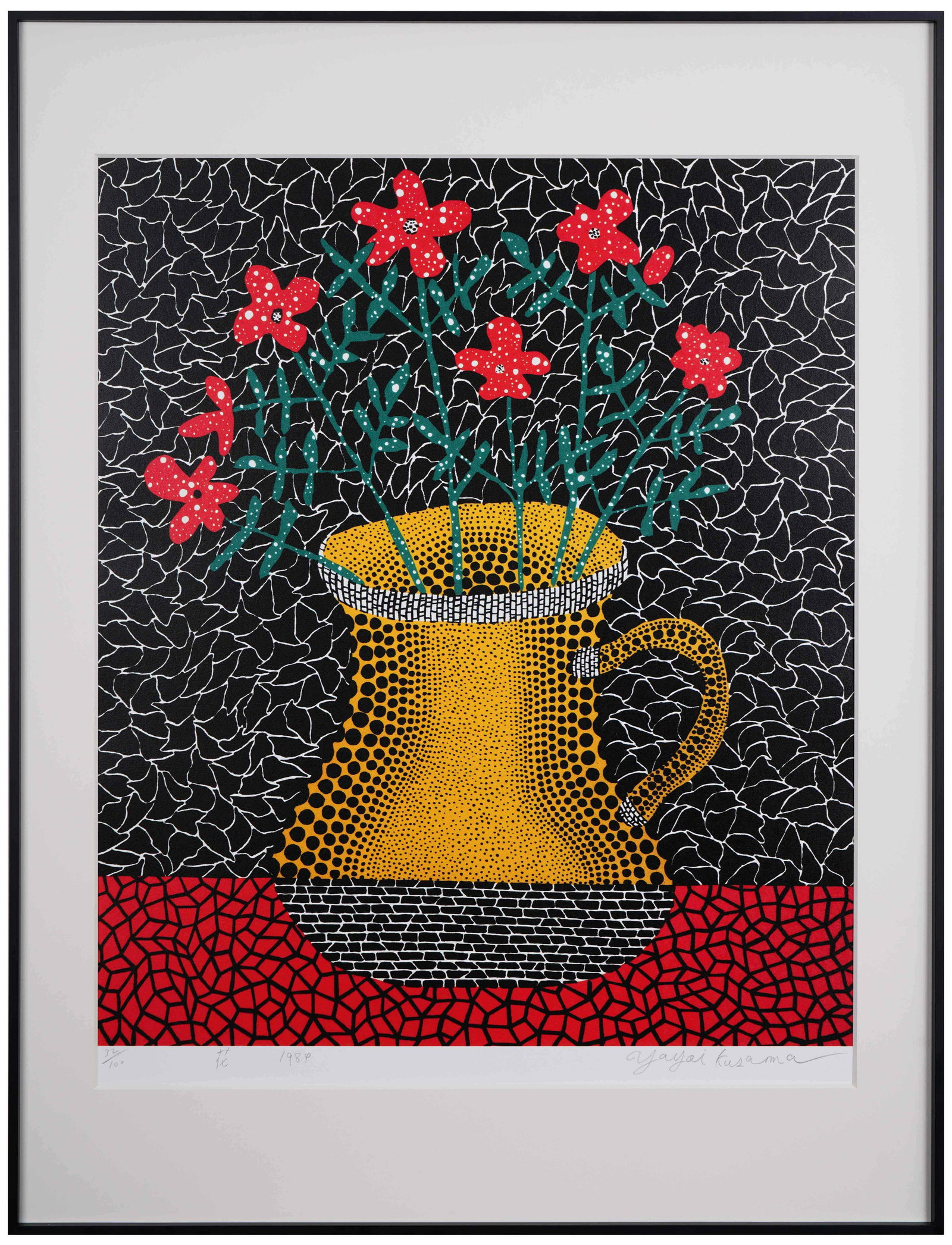 Yayoi Kusama (B. 1929), Silkscreen Printing (1 of 6)