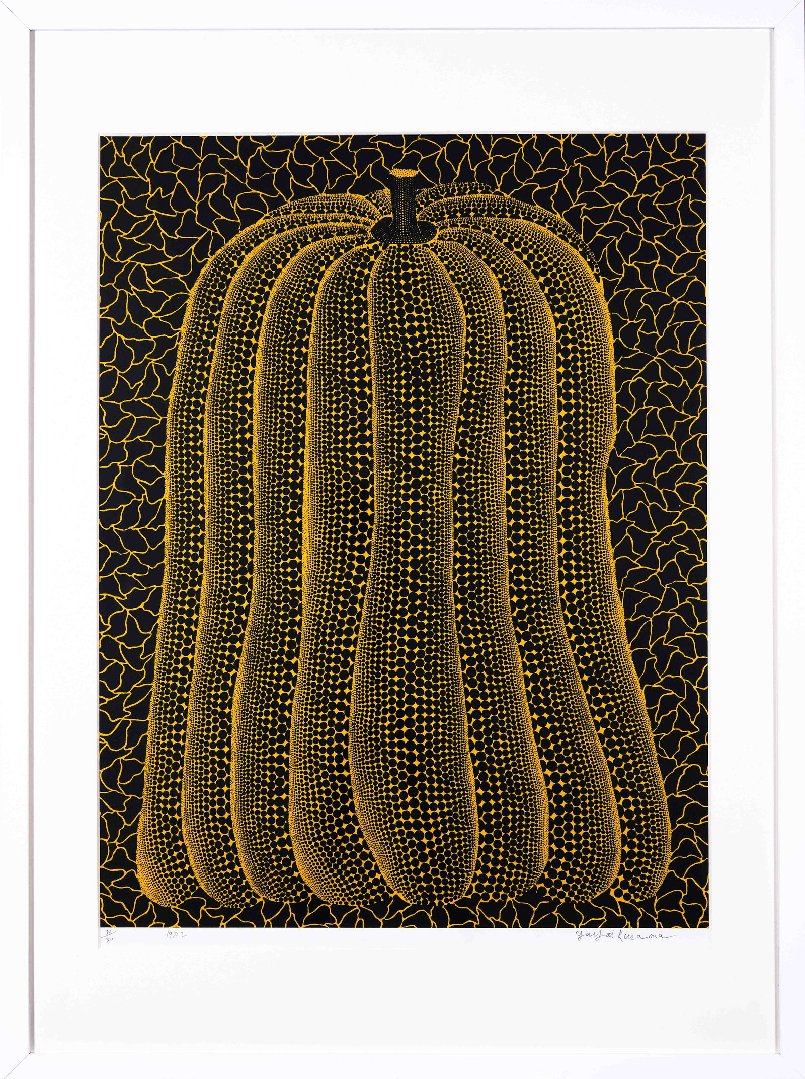 Yayoi Kusama (B. 1929), Silkscreen Printing (1 of 3)