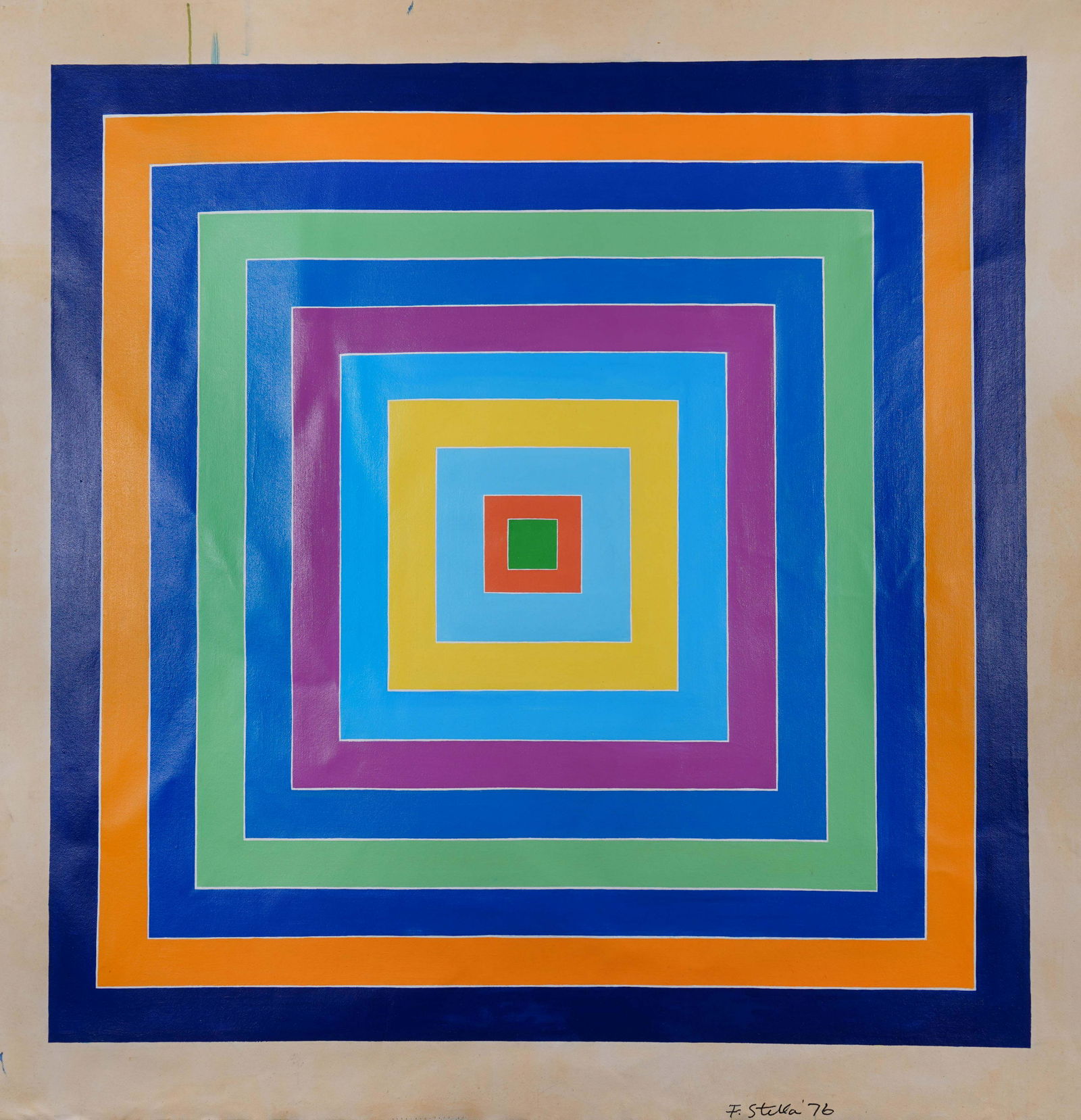 Frank Stella (B.1936), Acrylic Painting (1 of 6)