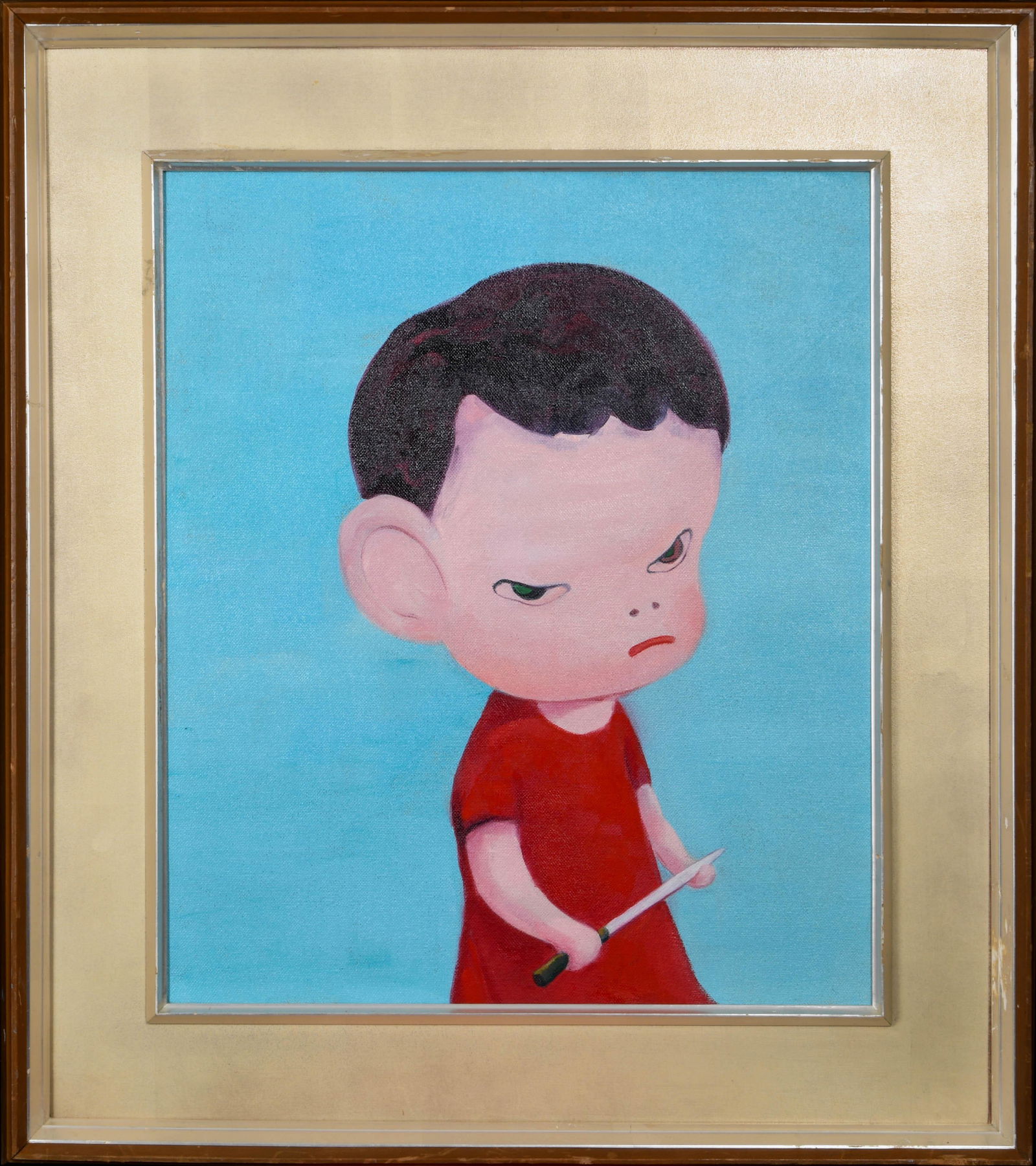 Yoshitomo Nara (B.1959), Acrylic Painting (1 of 4)