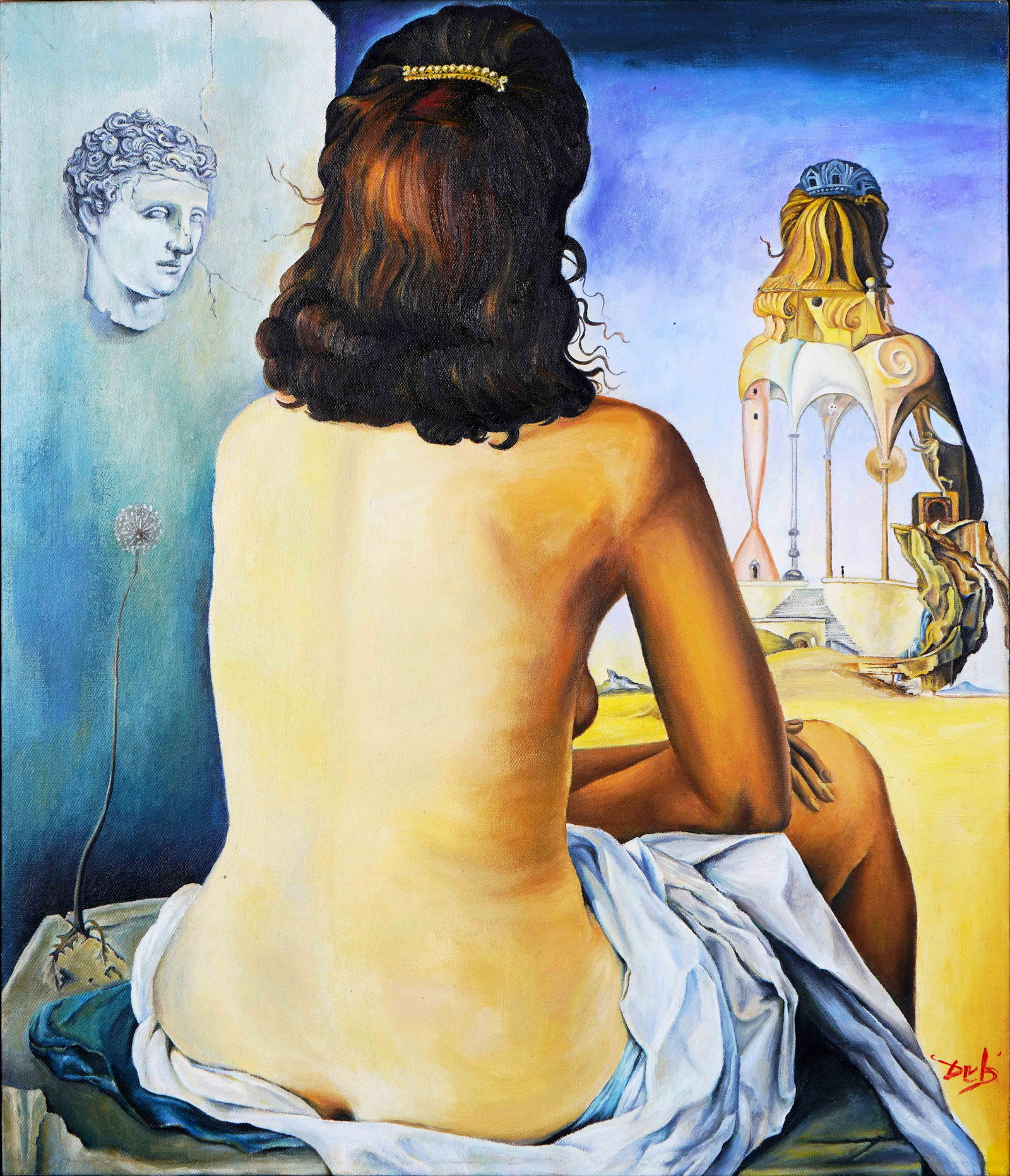 Salvador Dali (1904-1989), Oil Painting (1 of 5)