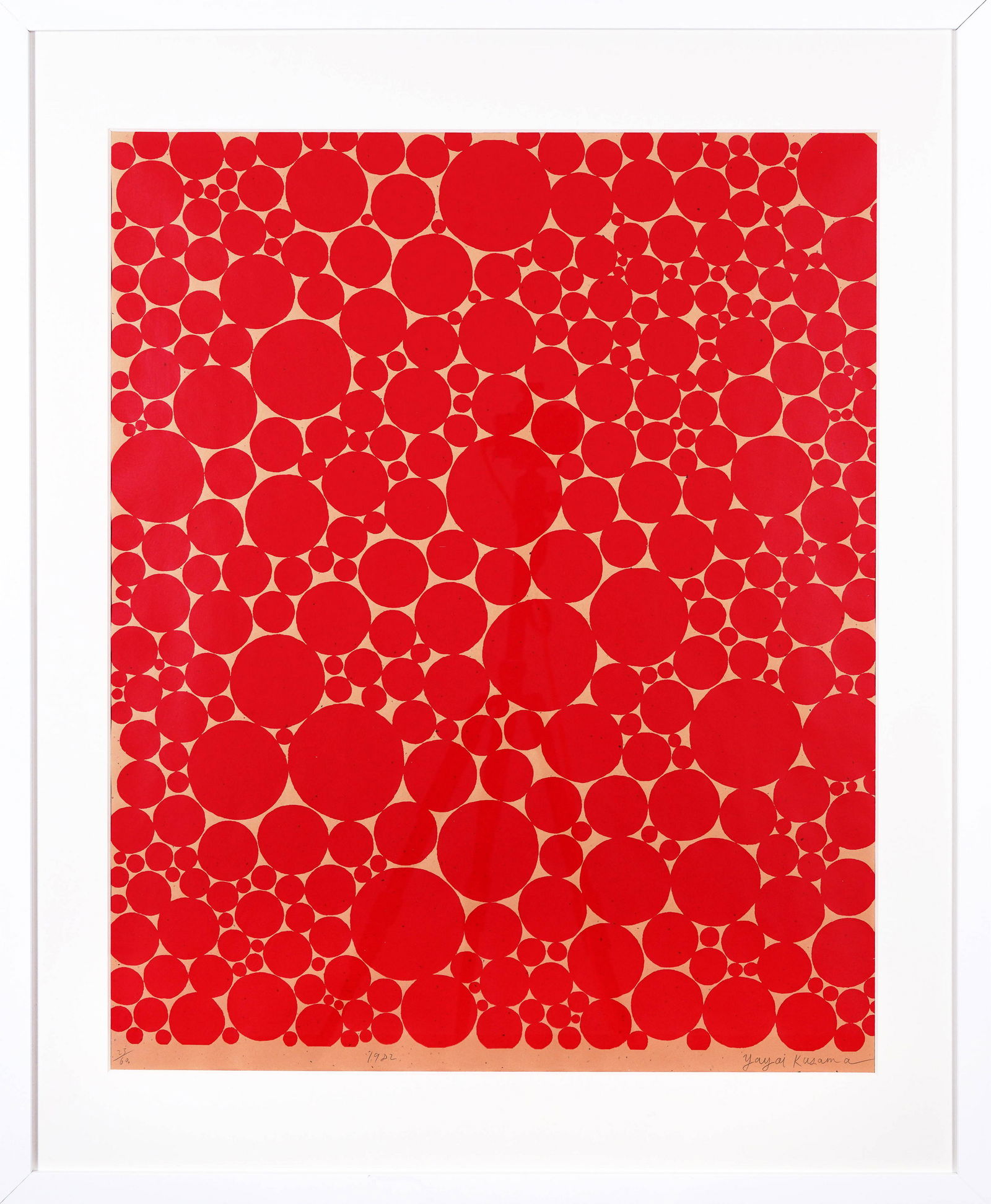 Yayoi Kusama (B.1929), Silkscreen Print (1 of 3)
