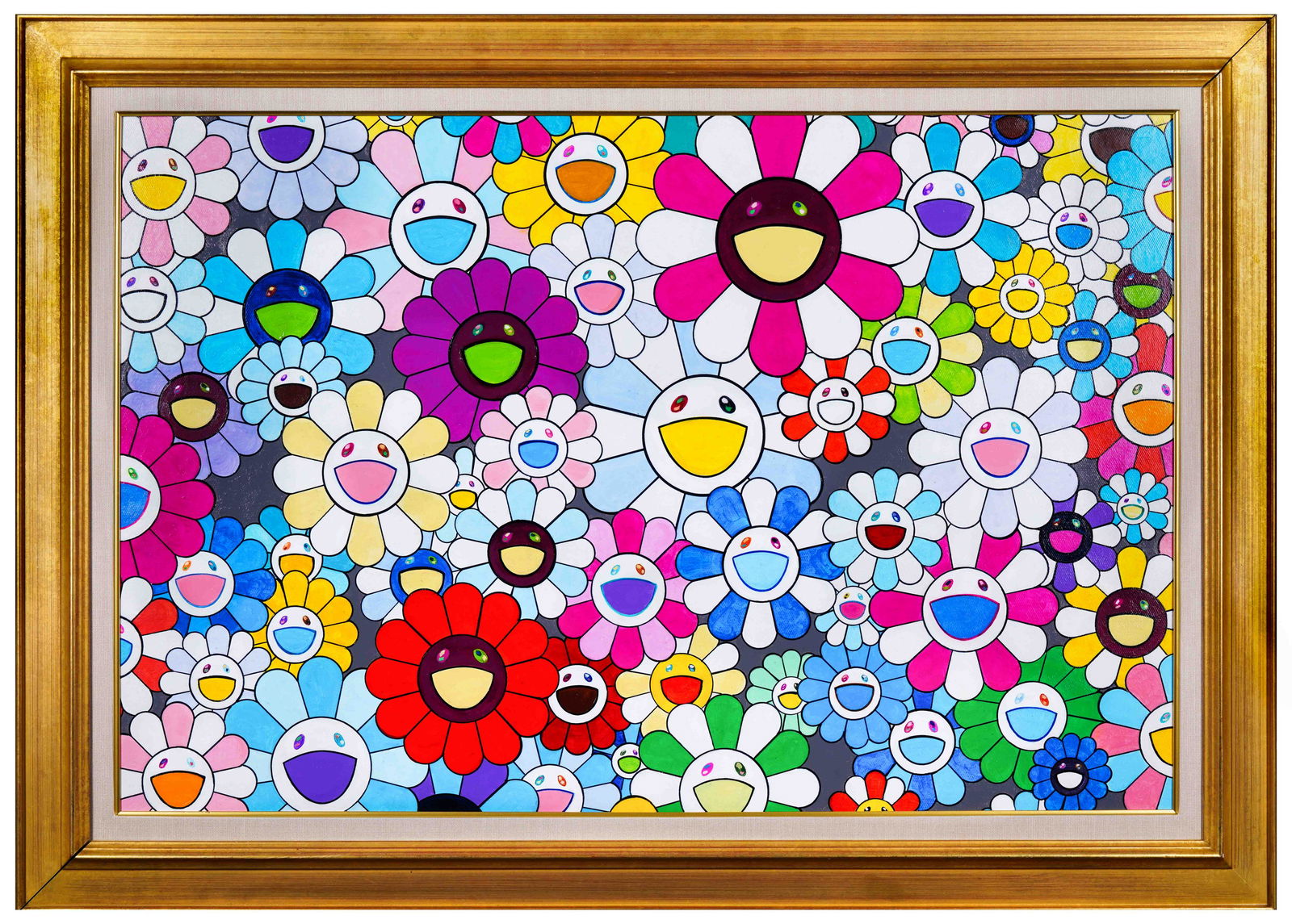 Takashi Murakami (B.1962), Acrylic Painting (1 of 6)