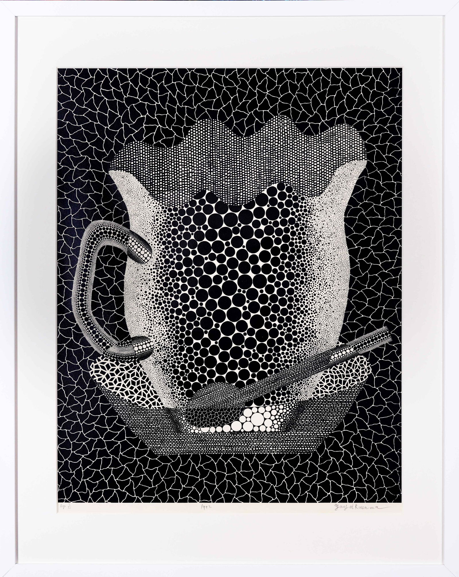 Yayoi Kusama (B.1929), Silkscreen Print (1 of 3)