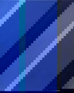 Barnett Newman (1905-1970), Oil on Canvas: Barnett Newman (1905-1970), Oil on Canvas Image Size: 39 1/4 by 31 5/8 inches (100 by 80.5 cm) All measurements are approximate. Signed (lower right) Barnett Newman (1905-1970), an American abstract e