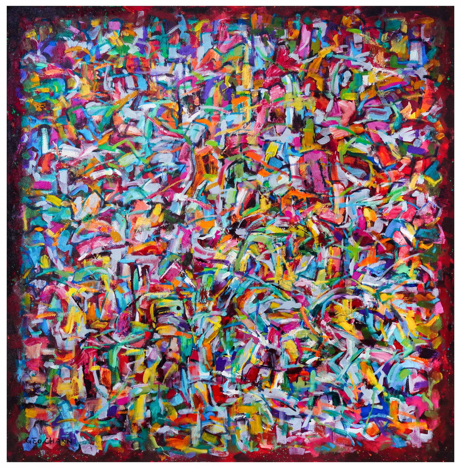 George Chann (1913-1995), Oil on Canvas (1 of 6)