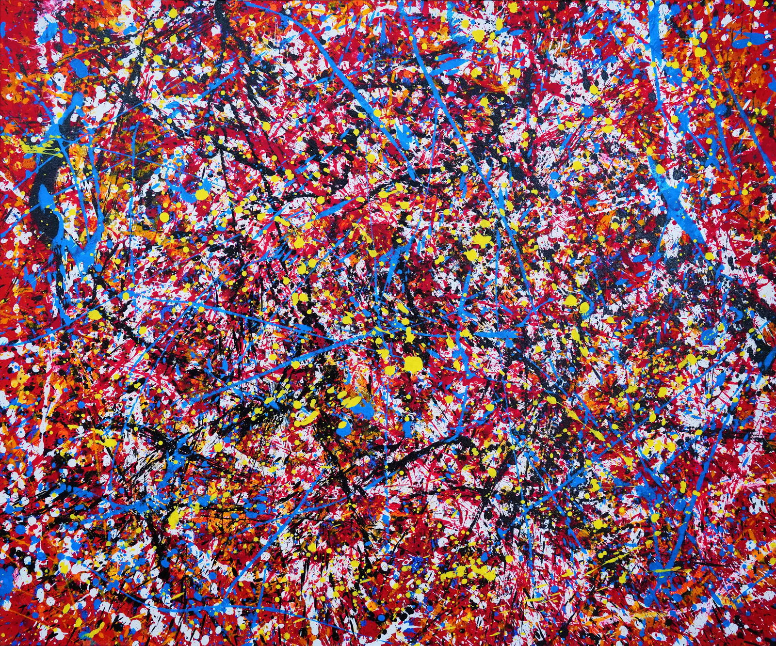 Jackson Pollock (1912-1956), Oil on Canvas (1 of 5)