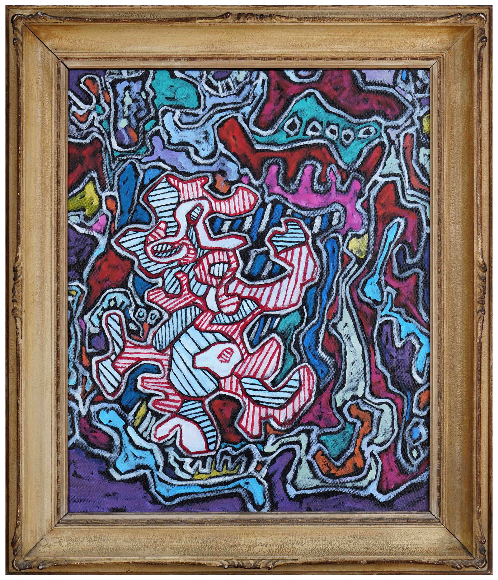 Jean Dubuffet (1901-1985), Oil on Canvas (1 of 5)