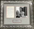 Madonna Hand Written Note Page 'To Do List" Custom Framed Photograph JSA LOA