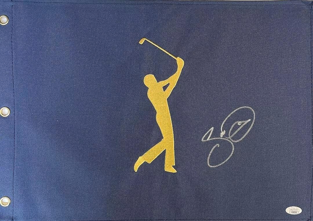 Jason Day signed The Players TPC Sawgrass Pin Flag JSA#AK80807 (1 of 3)