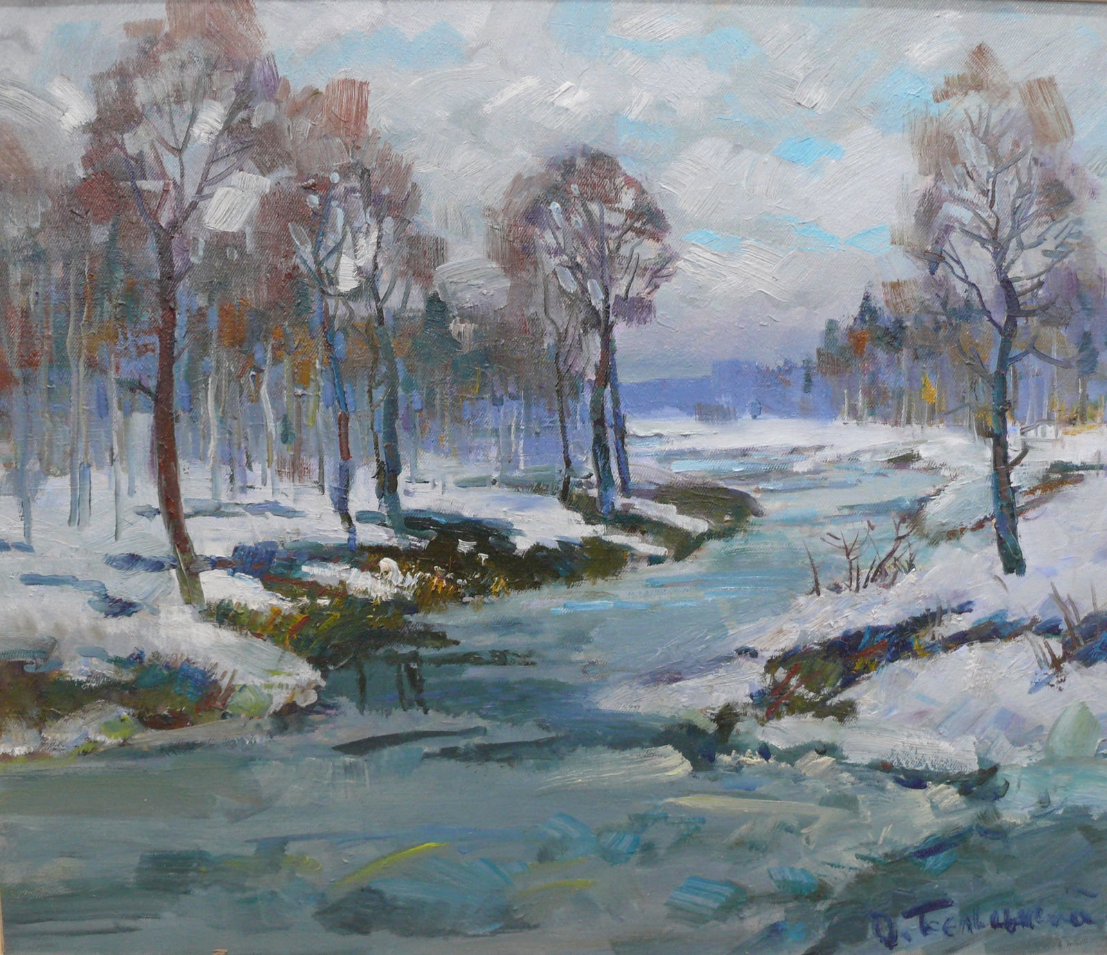 Olexander Belinsky – Snowy River Landscape (1 of 1)