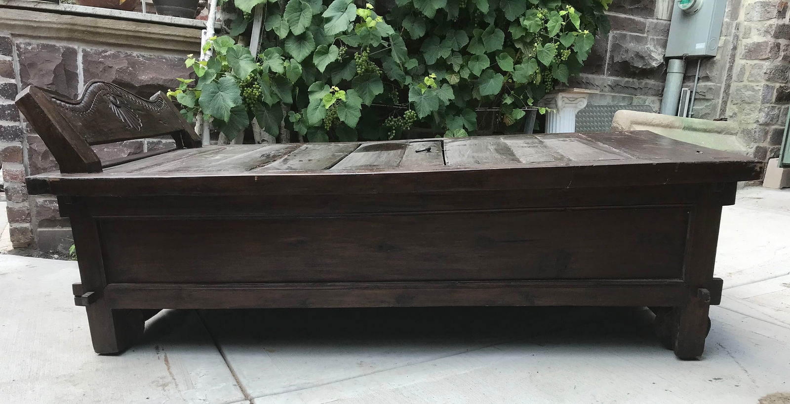 Rare 18th/19th Century Monastery Daybed - 2