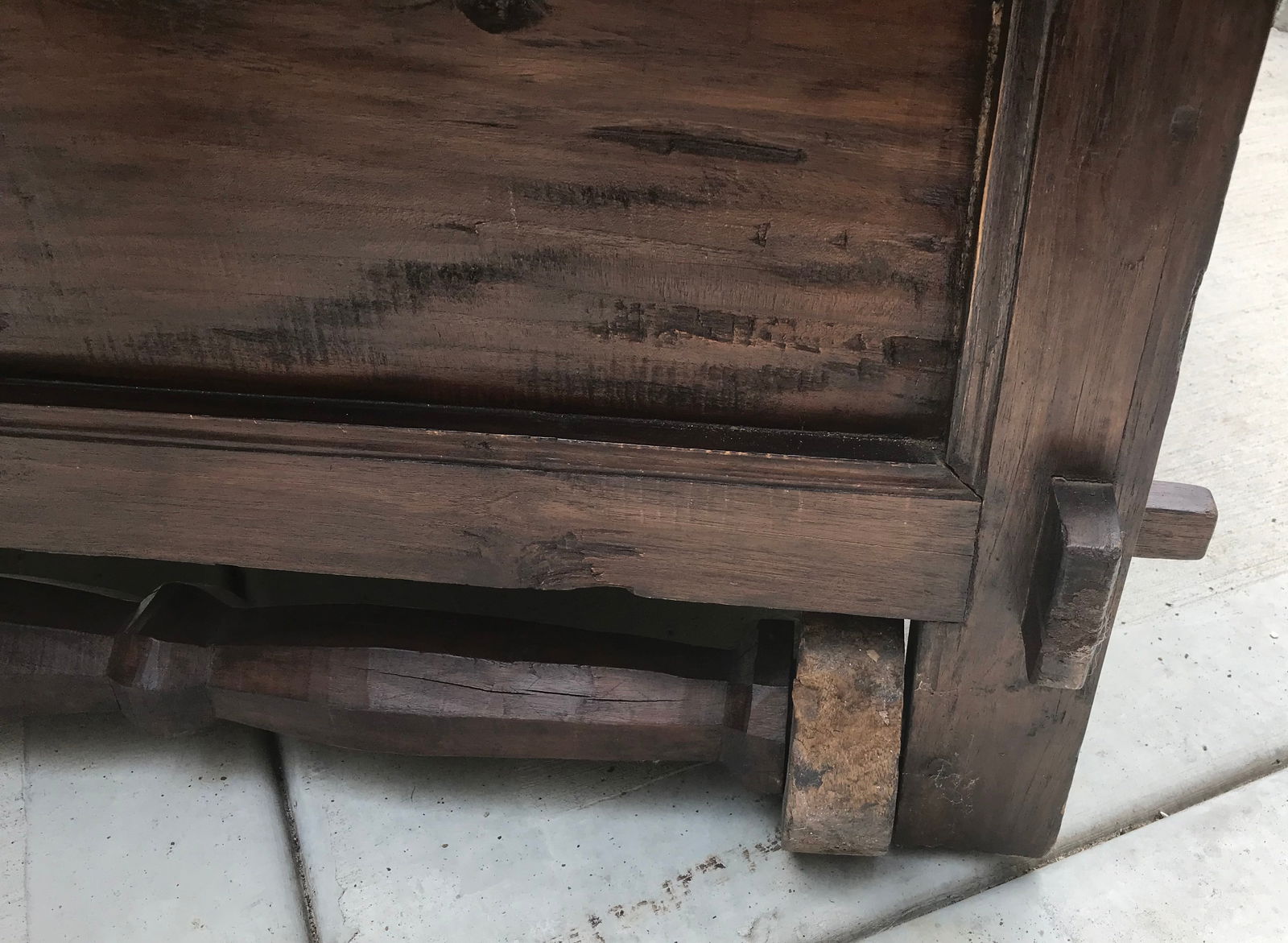 Rare 18th/19th Century Monastery Daybed - 7