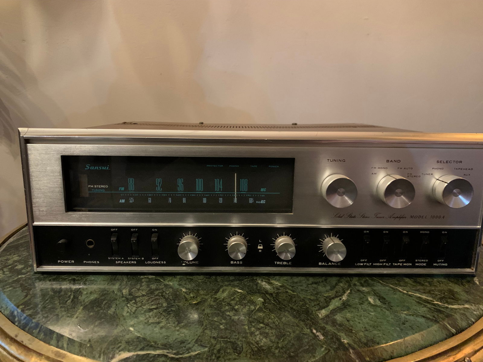 Sansui Model 3000A Stereo Receiver — Vintage Hi-Fi Component (1970s) (1 of 8)