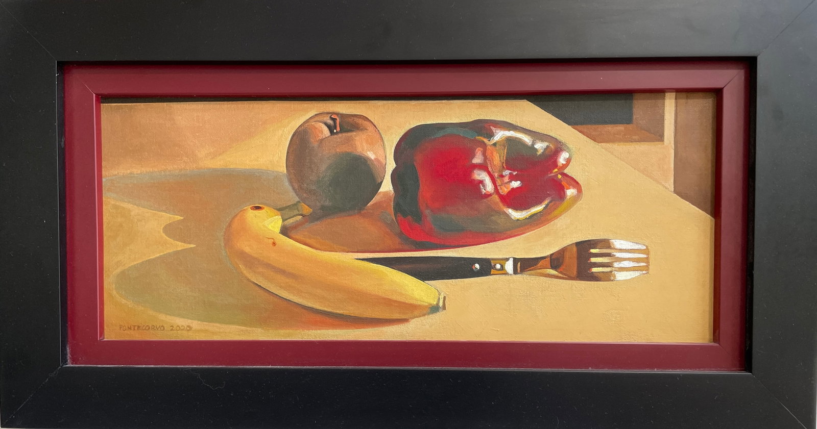 Alain Pontecorvo b. 1936 (French) – Still Life, Original Oil on Canvas Painting (1 of 2)